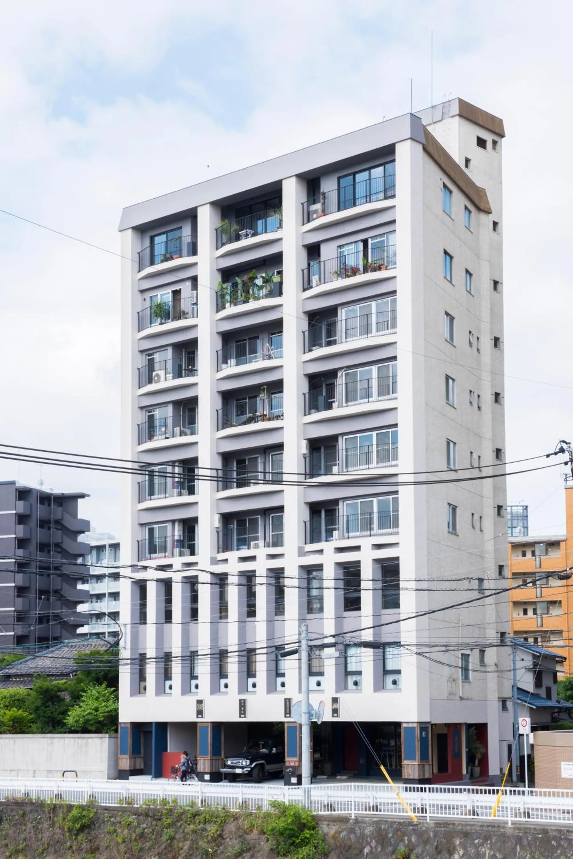 Facade/entrance in A Good Day Fukuoka Riverside
