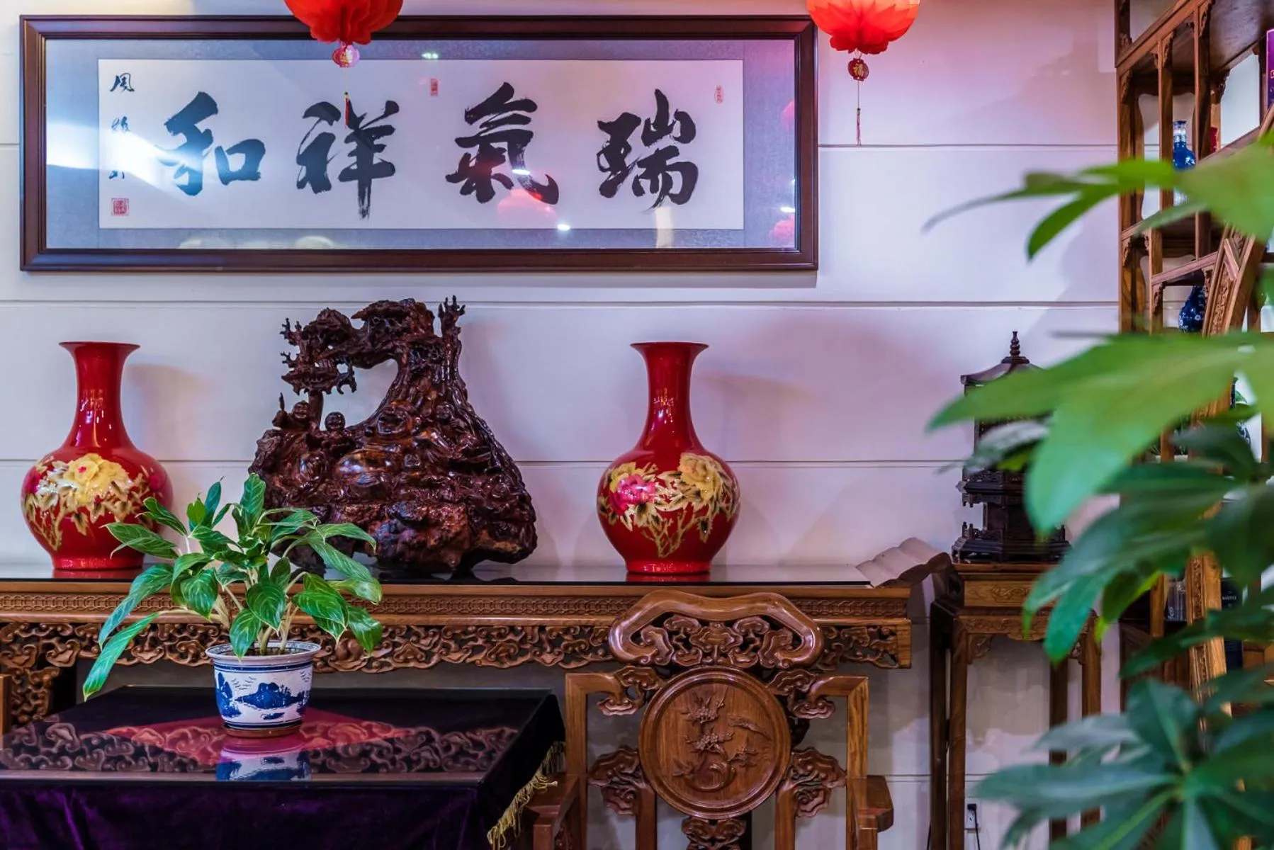 Lobby or reception in Hainan Jingshan Hotel