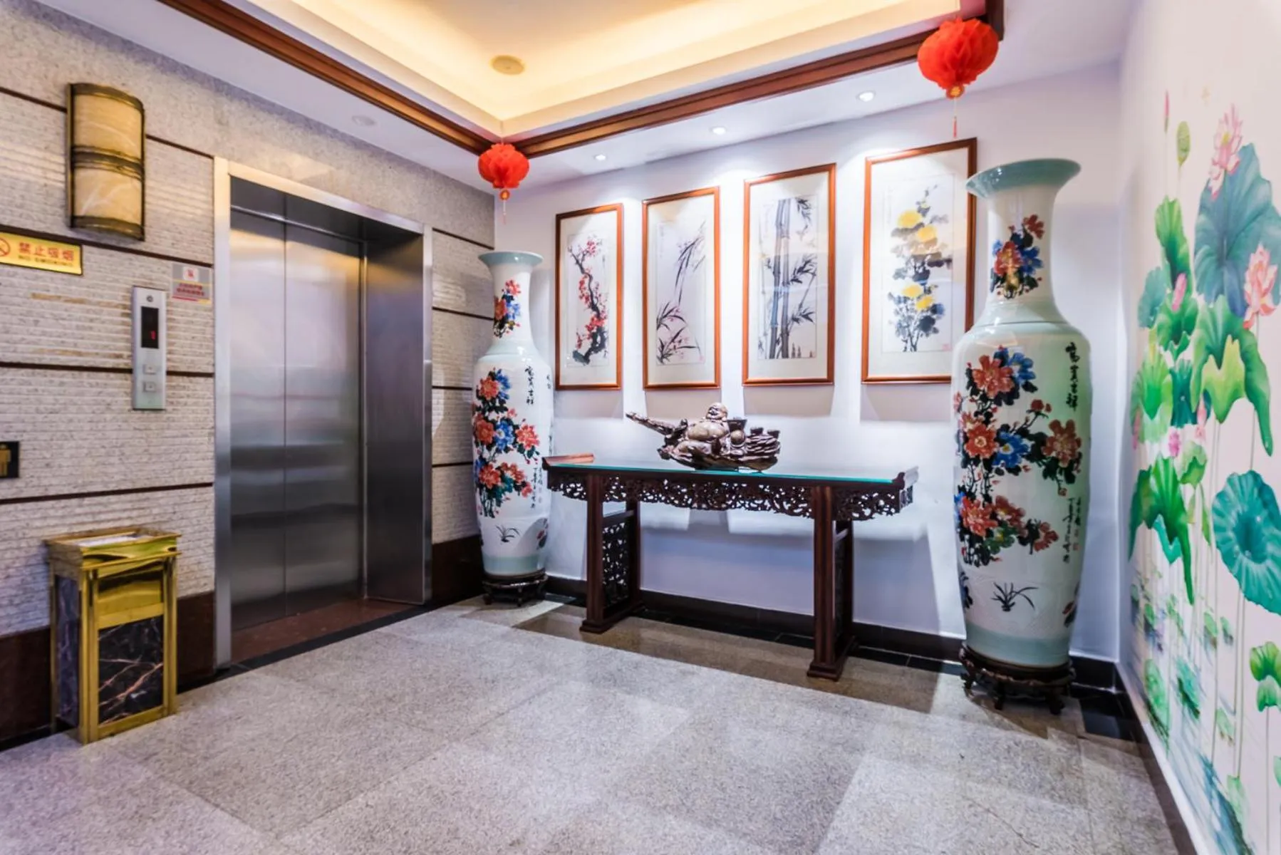 Living room in Hainan Jingshan Hotel