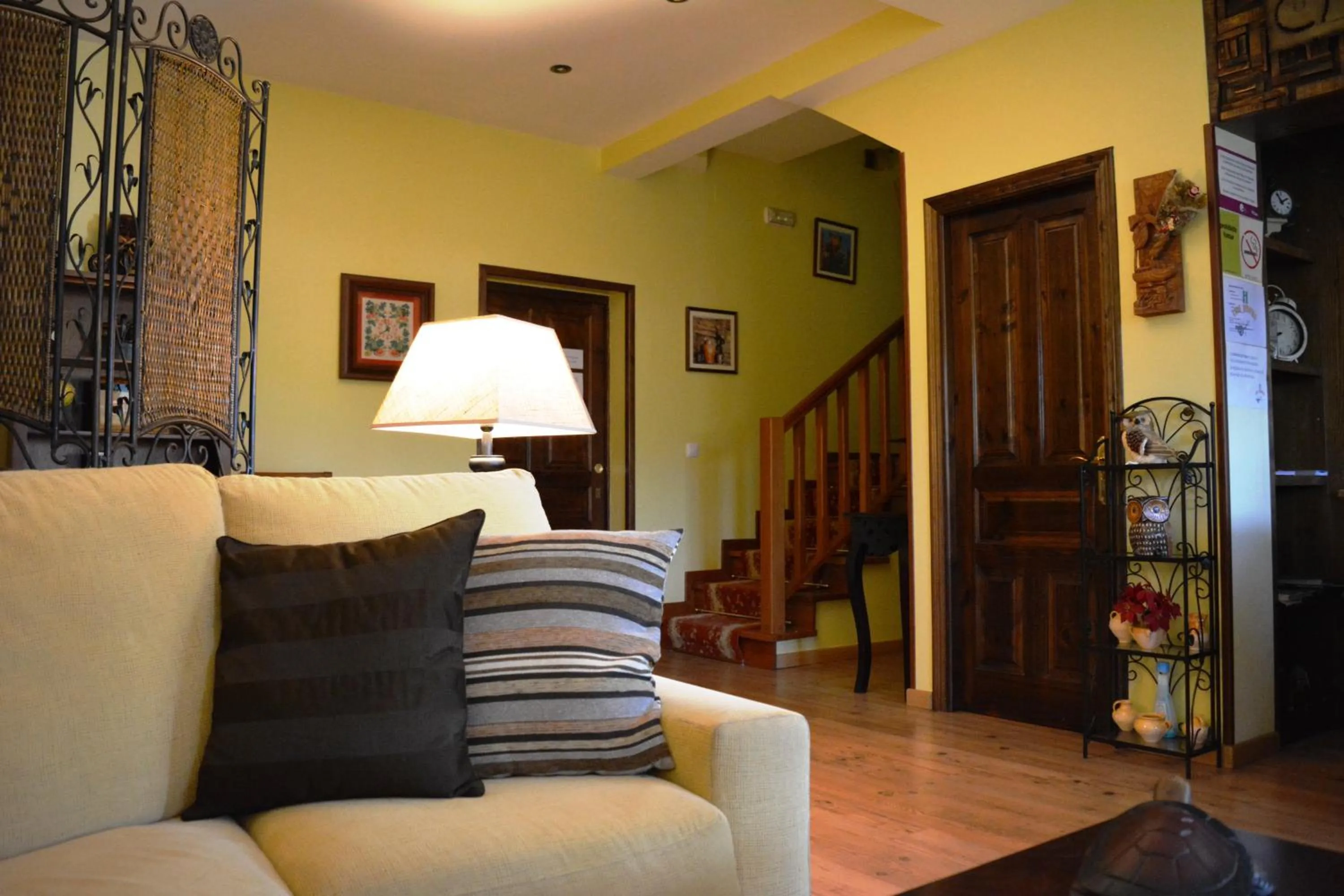 Lobby or reception in Hotel Casa Reboiro