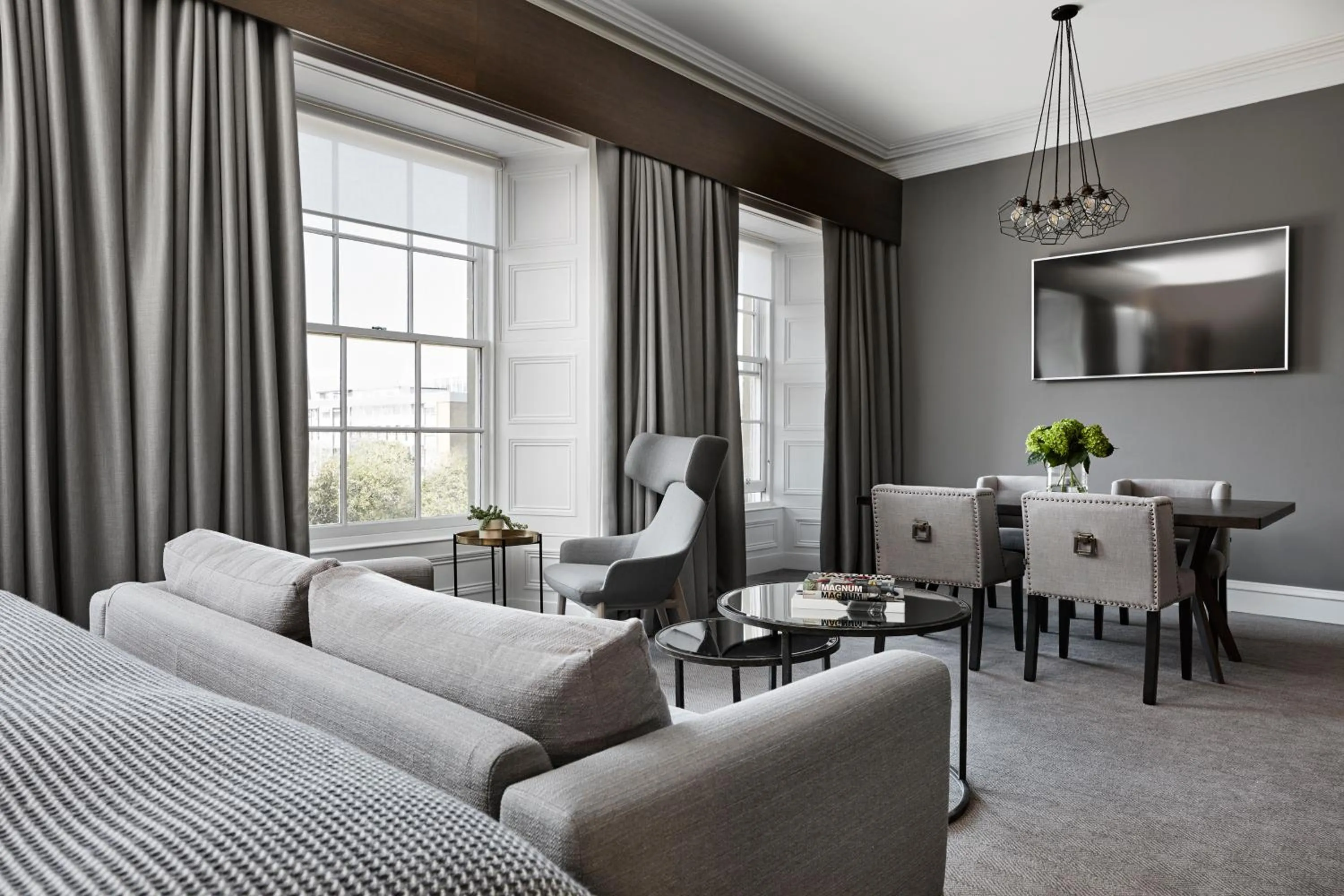 Seating area in Kimpton Blythswood Square Hotel & Spa by IHG