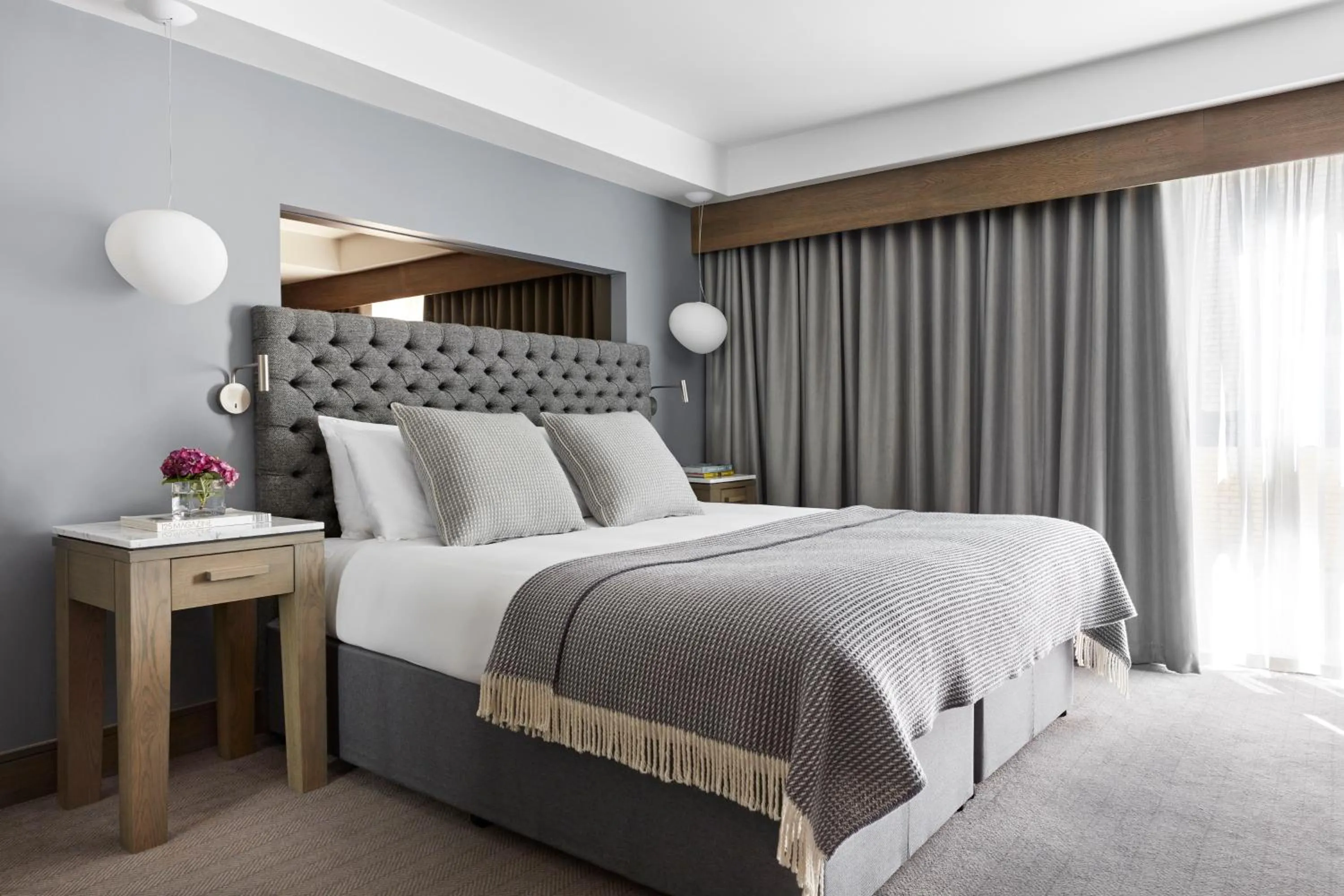 Bedroom, Bed in Kimpton Blythswood Square Hotel & Spa by IHG