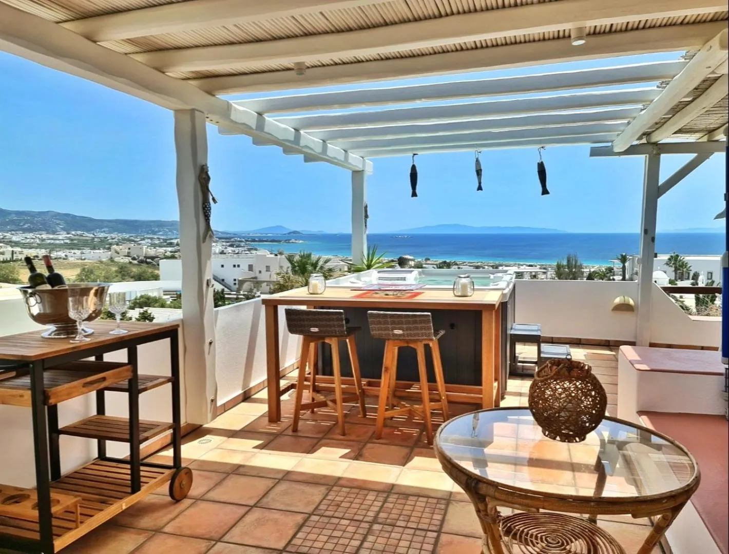 Natural landscape in Villa Pari Manda