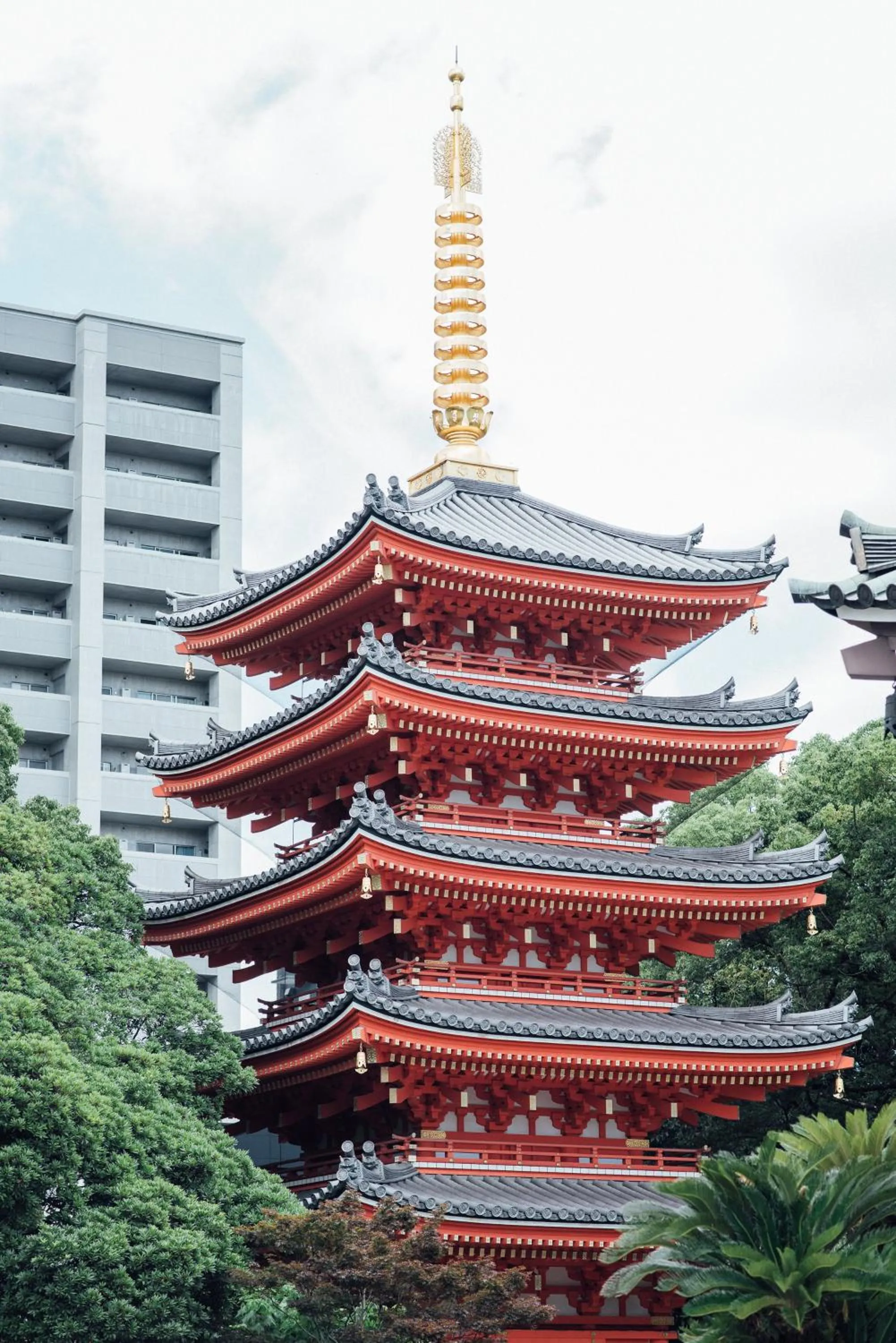 Nearby landmark in WeBase Hakata Hostel