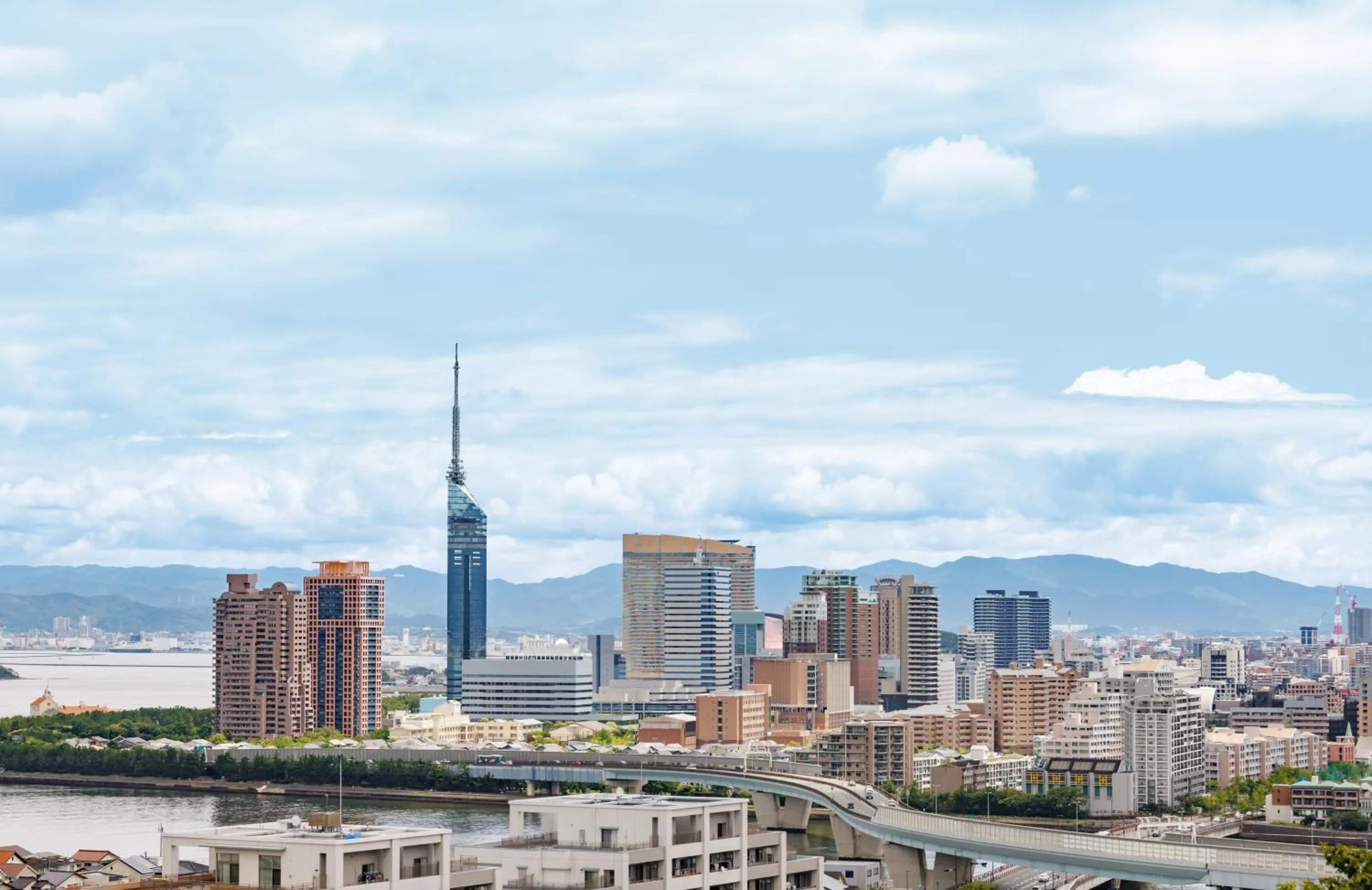Nearby landmark in WeBase Hakata Hostel