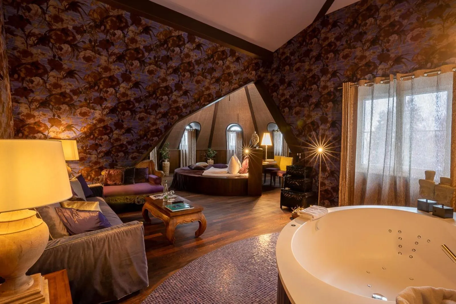 Photo of the whole room, Bed in Seerose Resort & Spa