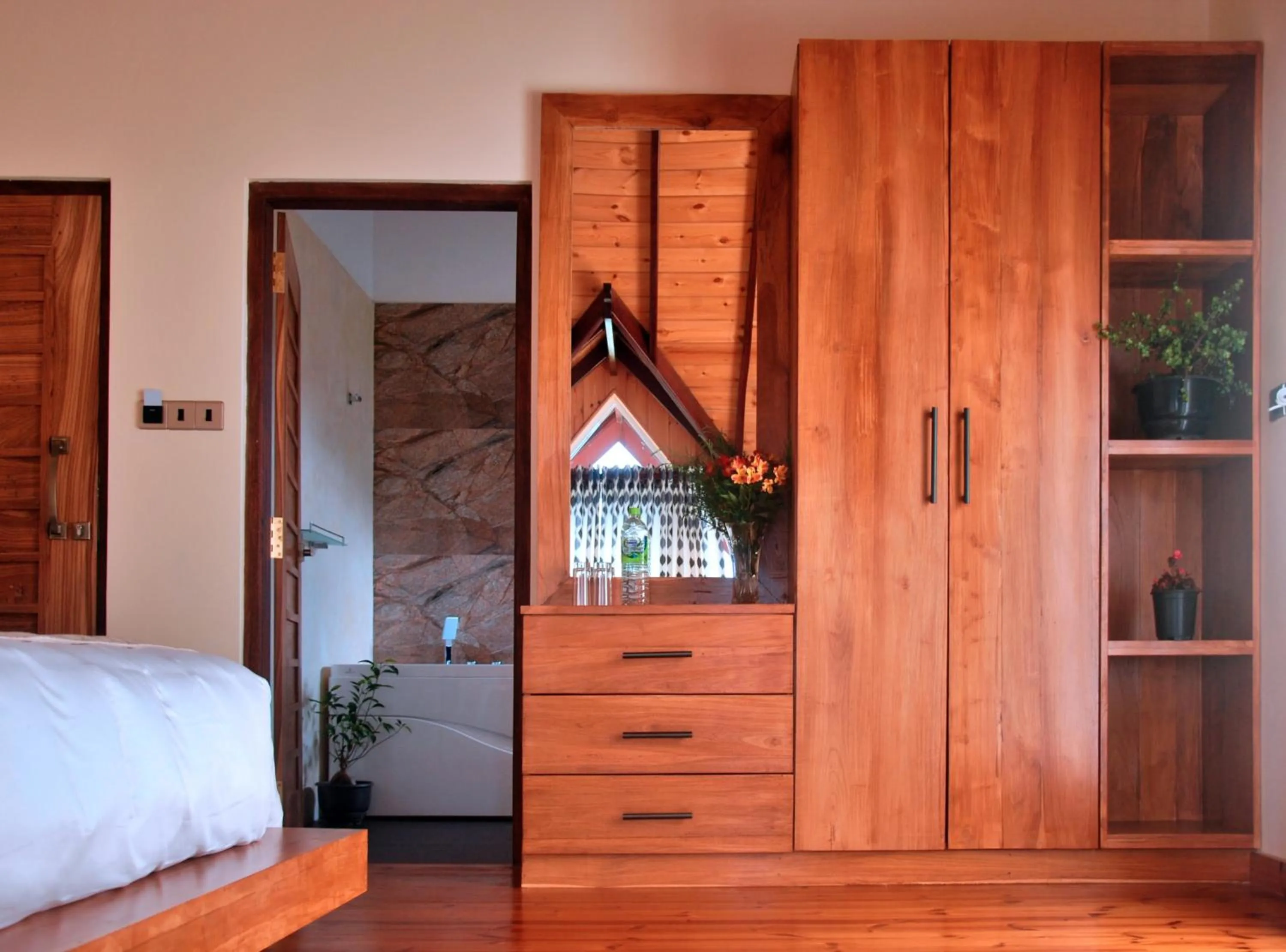 Bedroom, Bed in Cottage San Francesco