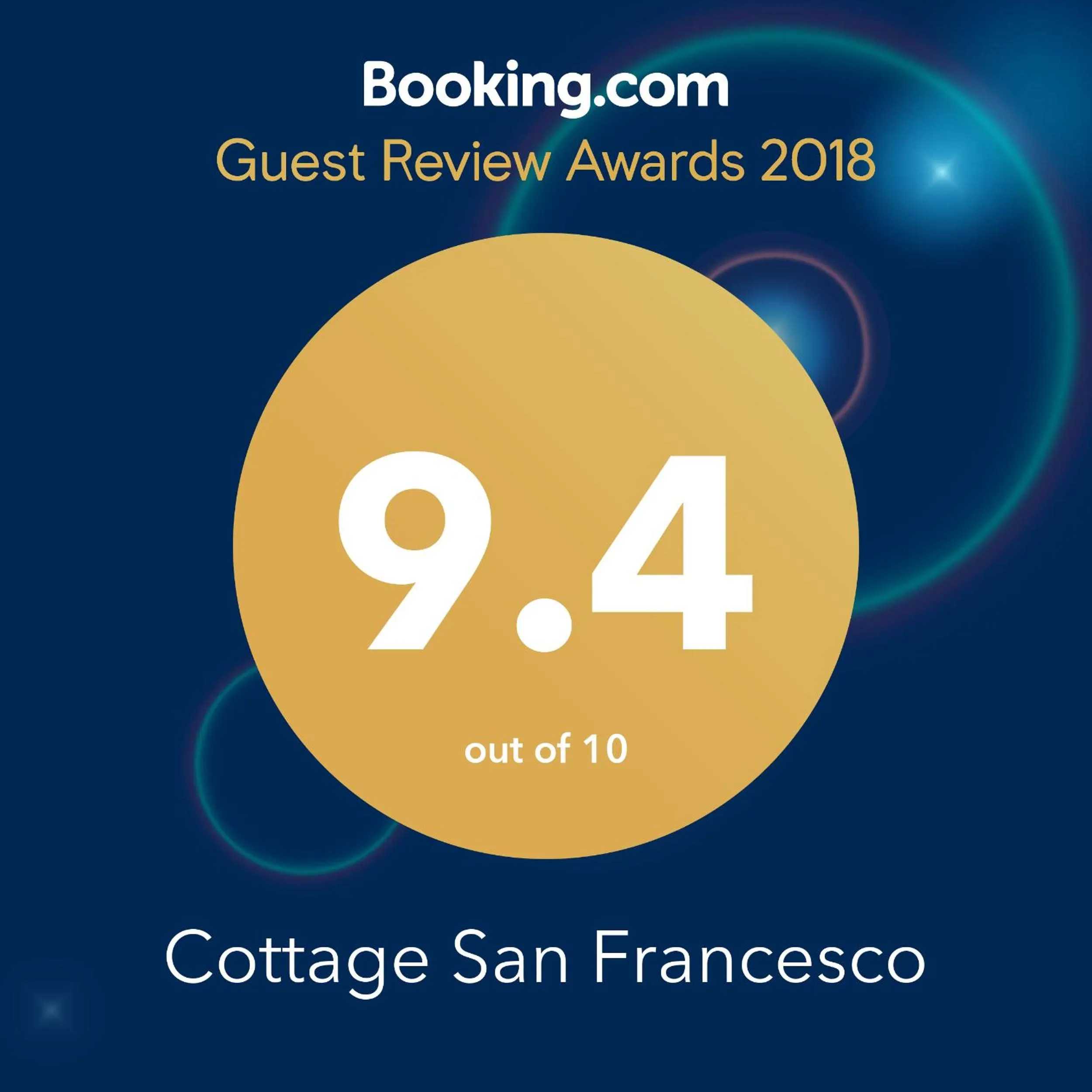 Certificate/Award in Cottage San Francesco