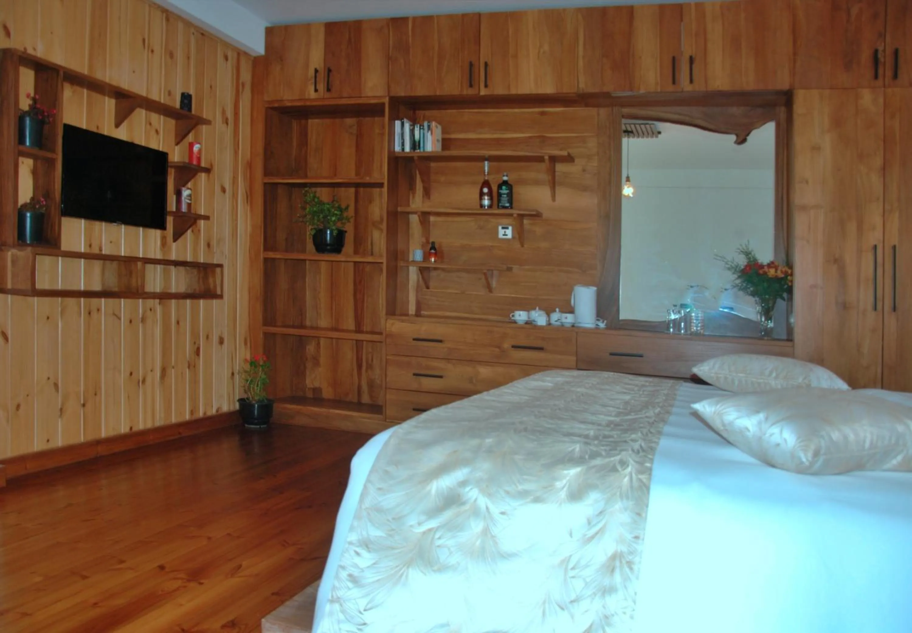 Bedroom, Bed in Cottage San Francesco