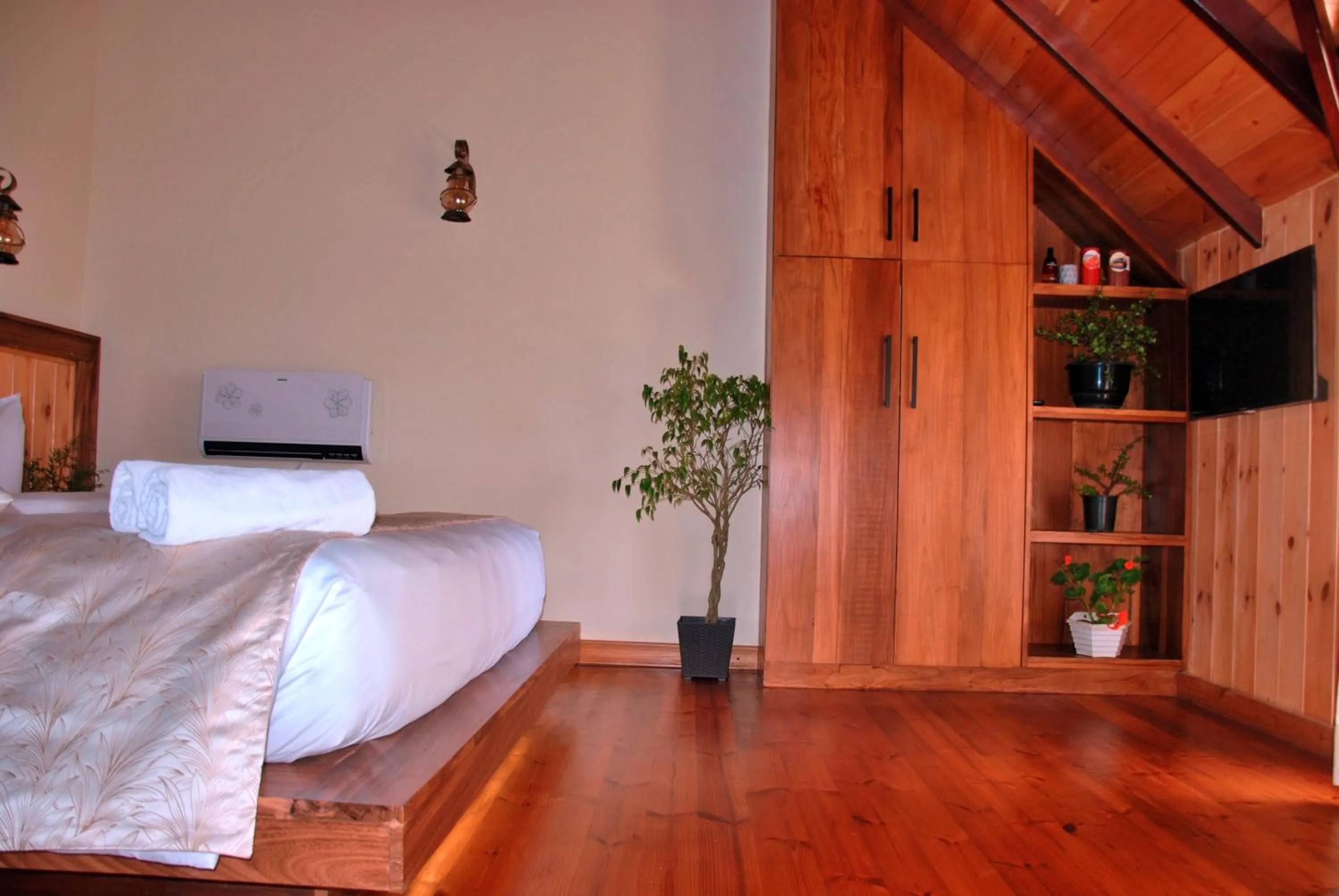 Bedroom, Bed in Cottage San Francesco