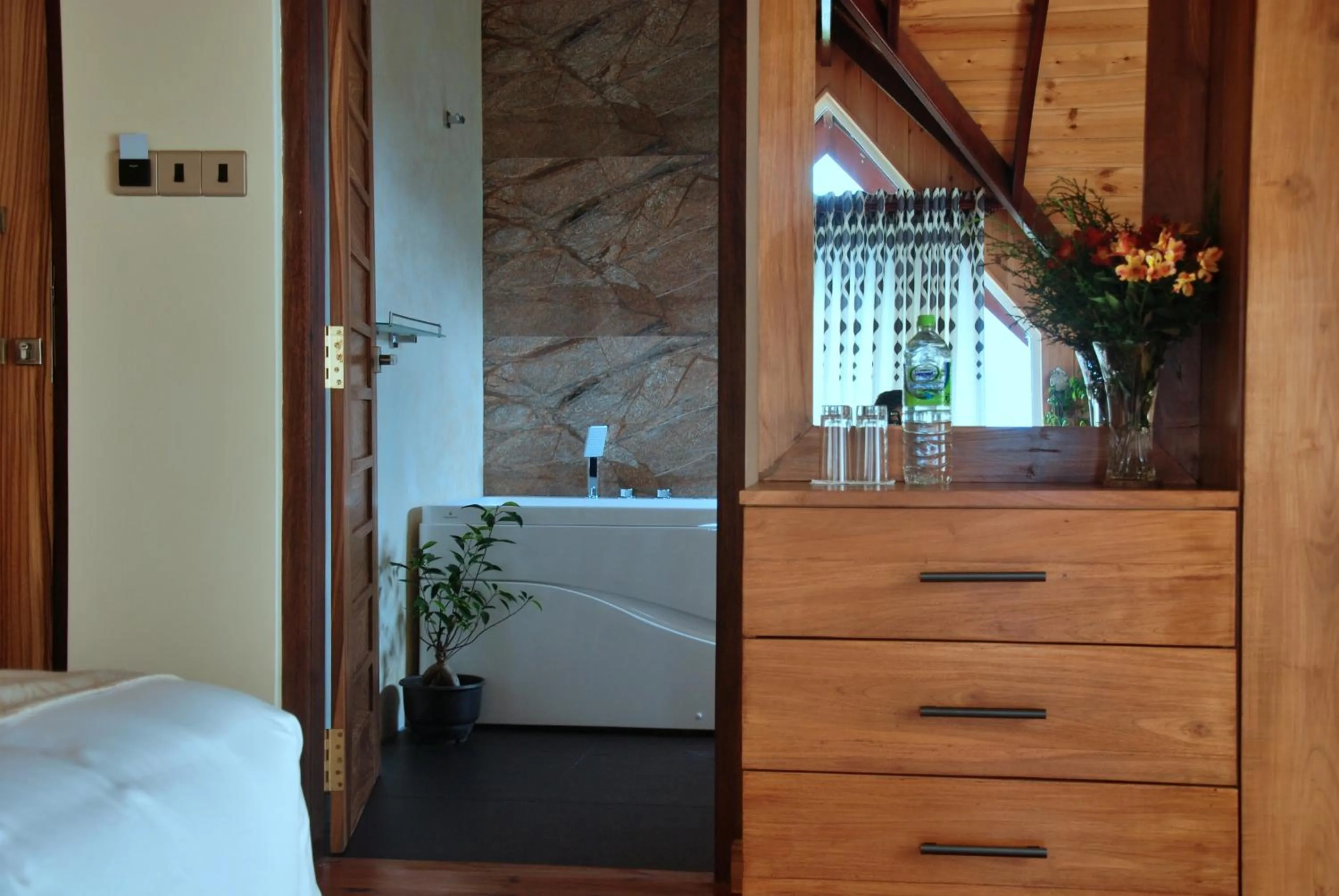 Bedroom, Bed in Cottage San Francesco