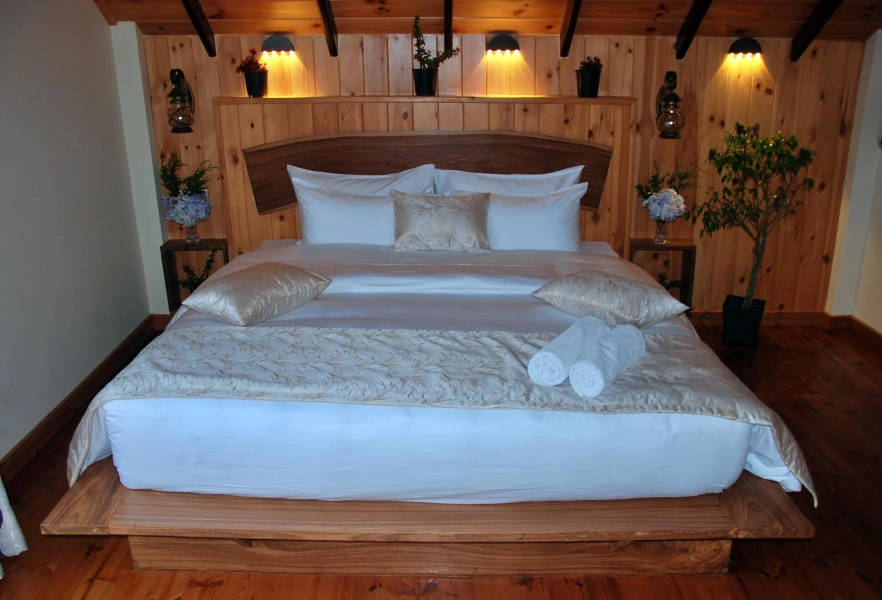 Bedroom, Bed in Cottage San Francesco