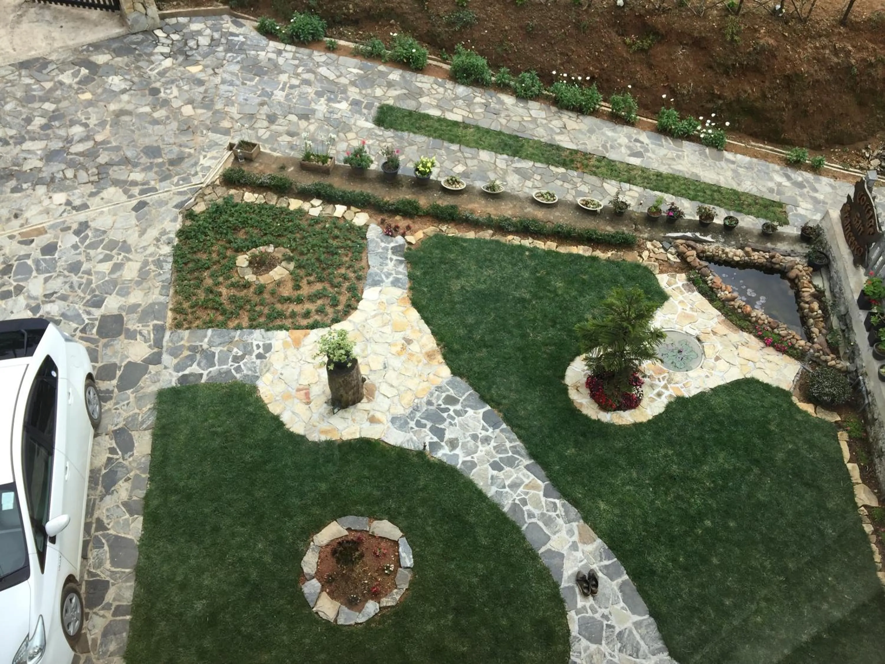 Garden view in Cottage San Francesco