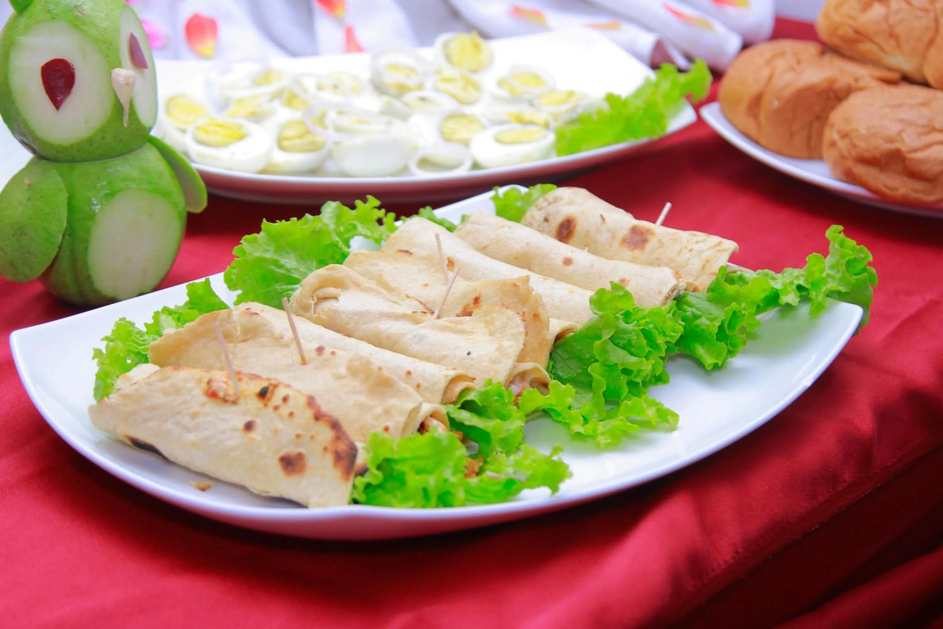 Buffet breakfast in Galaxy Grand Hotel