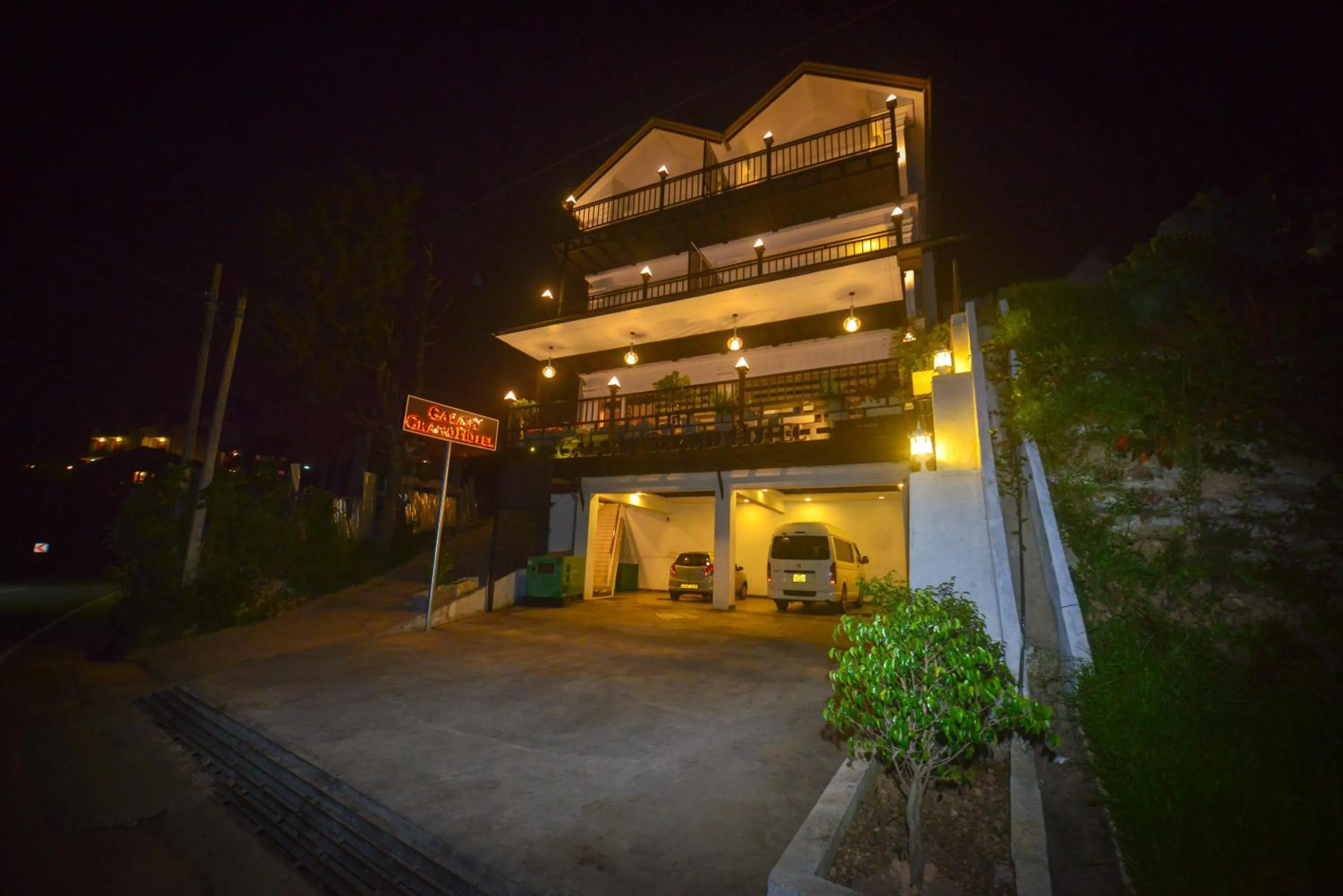 Property building in Galaxy Grand Hotel