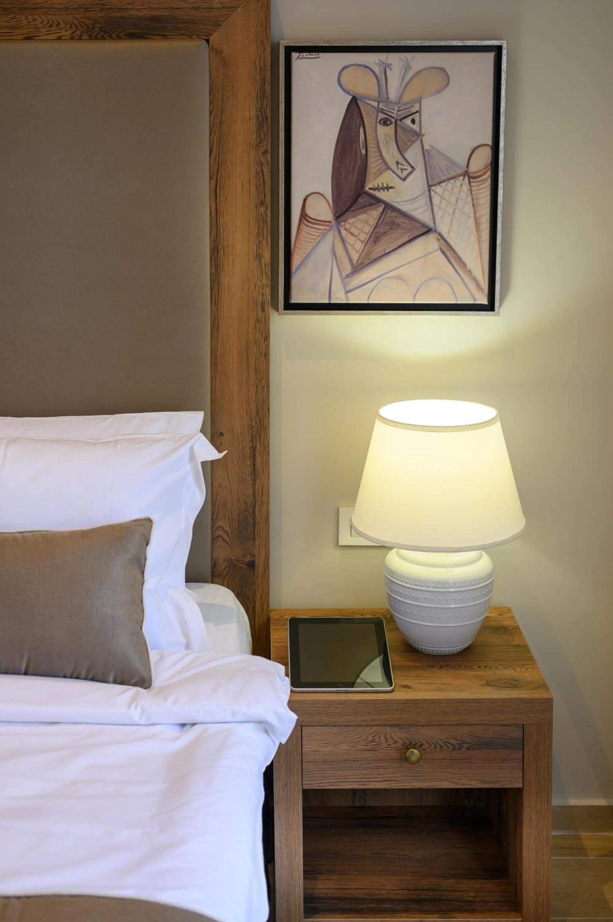 Bed in Minaret Suites and Apartments