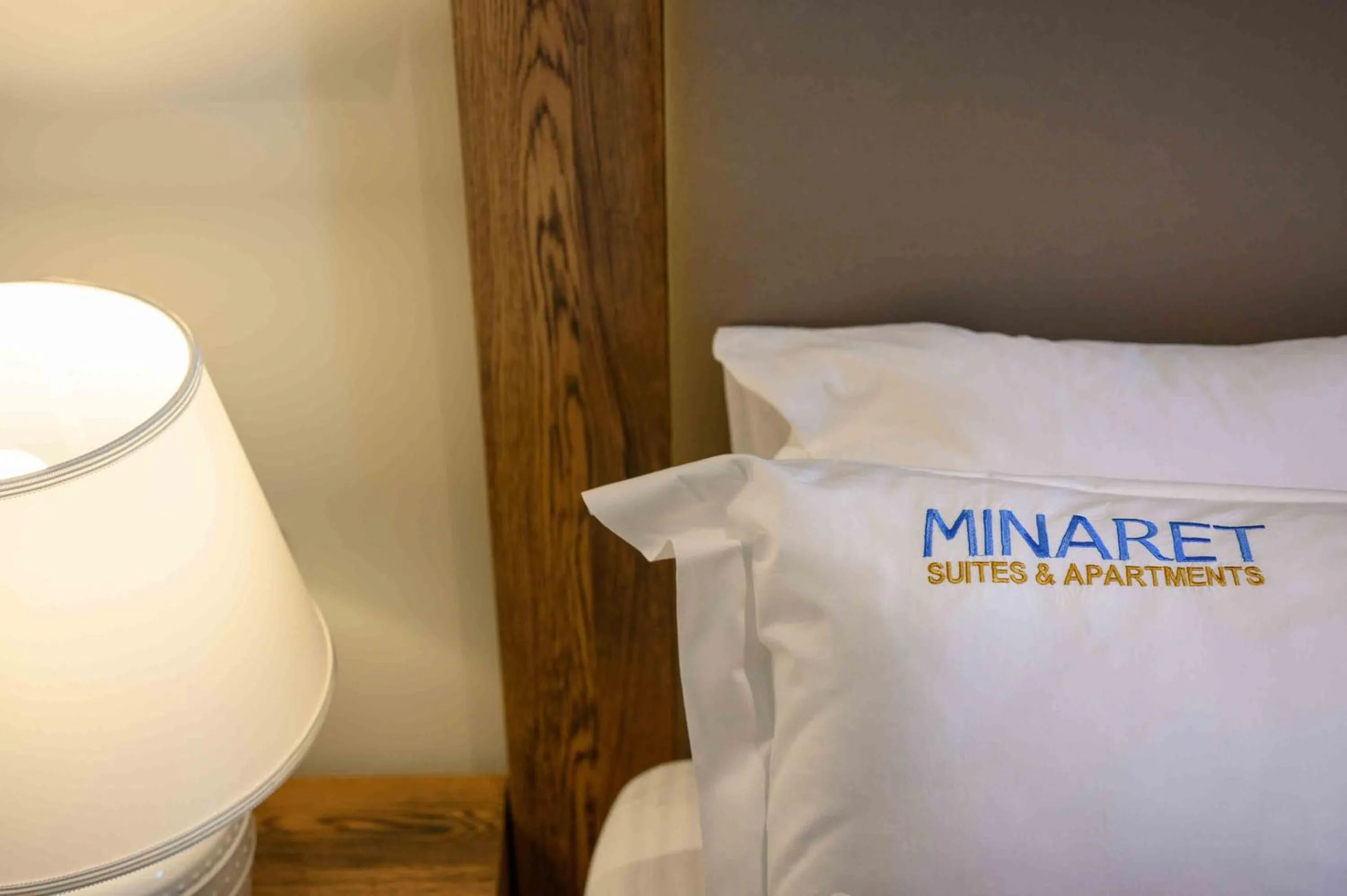 Bed in Minaret Suites and Apartments