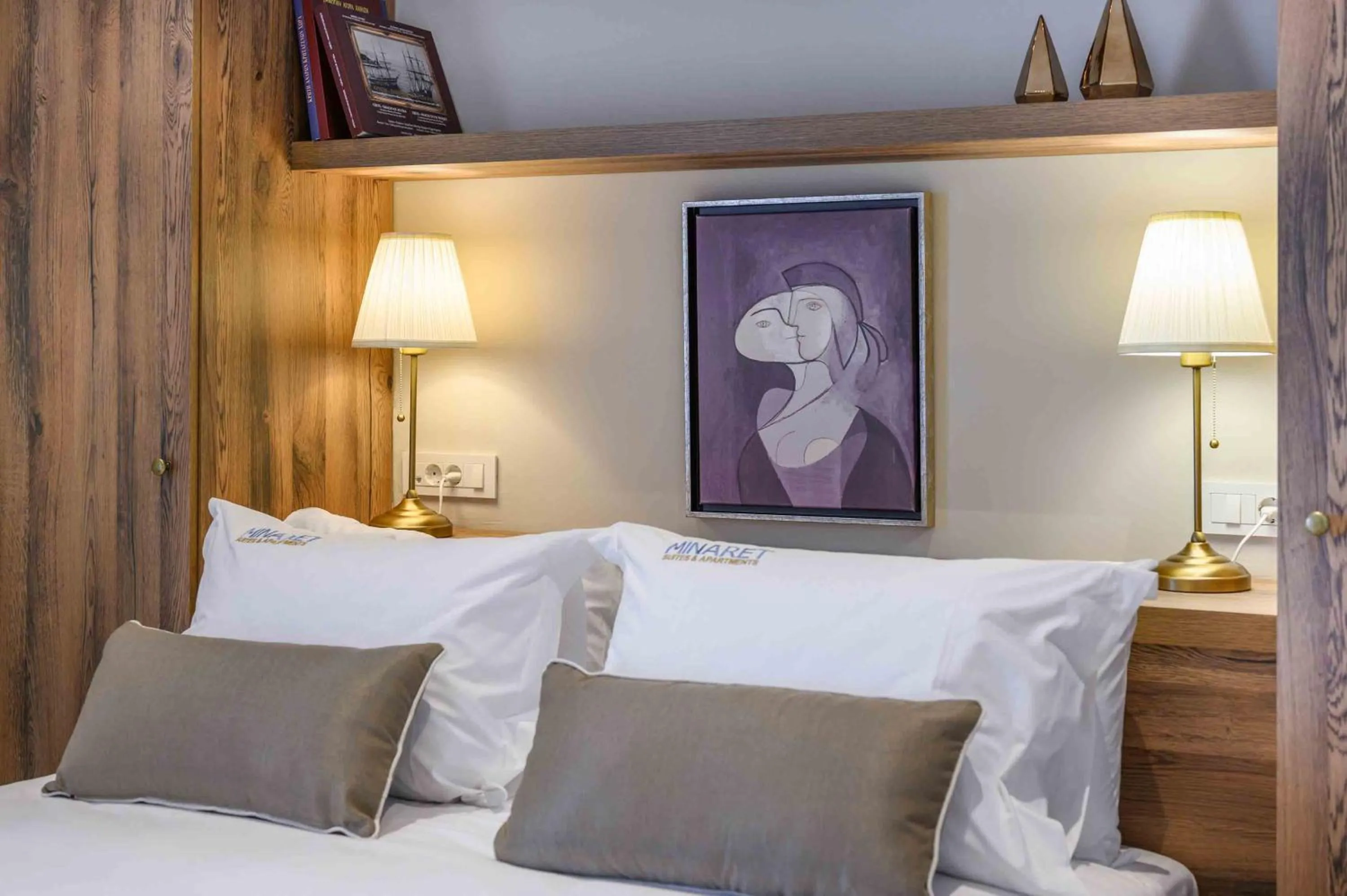 Photo of the whole room, Bed in Minaret Suites and Apartments