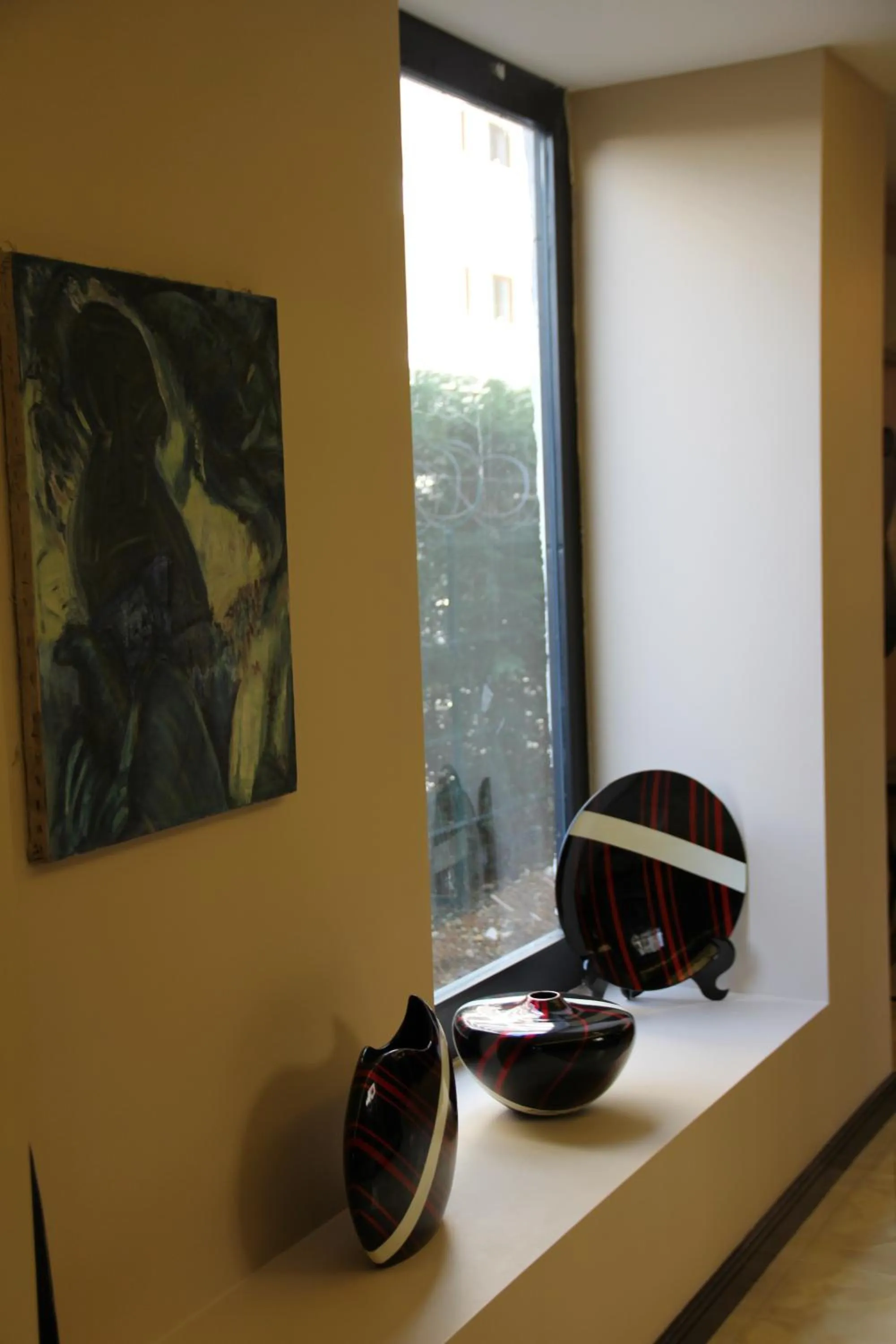 Decorative detail in Airport Residence