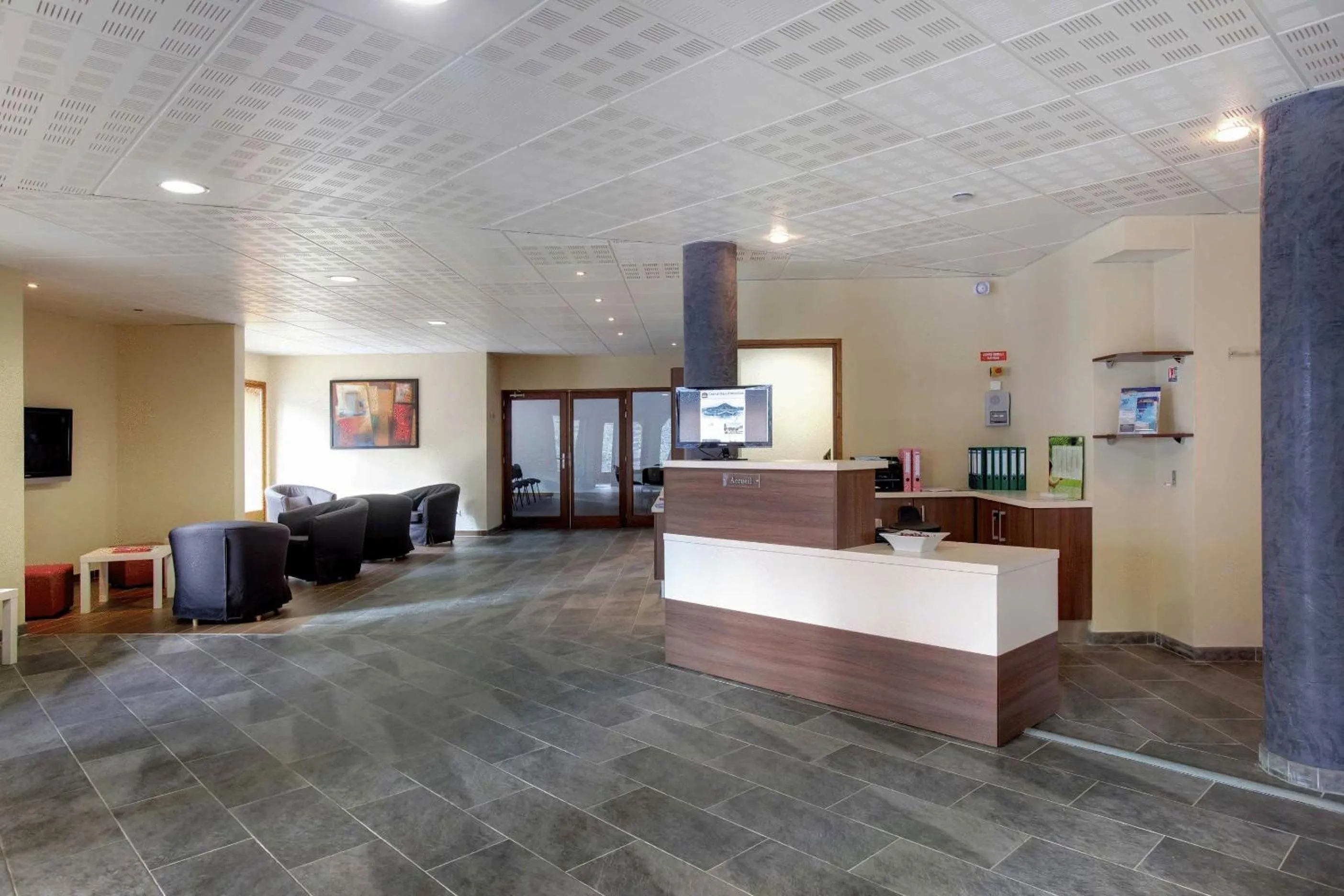 Lobby or reception in Vacancéole - Résidence Grand Massif