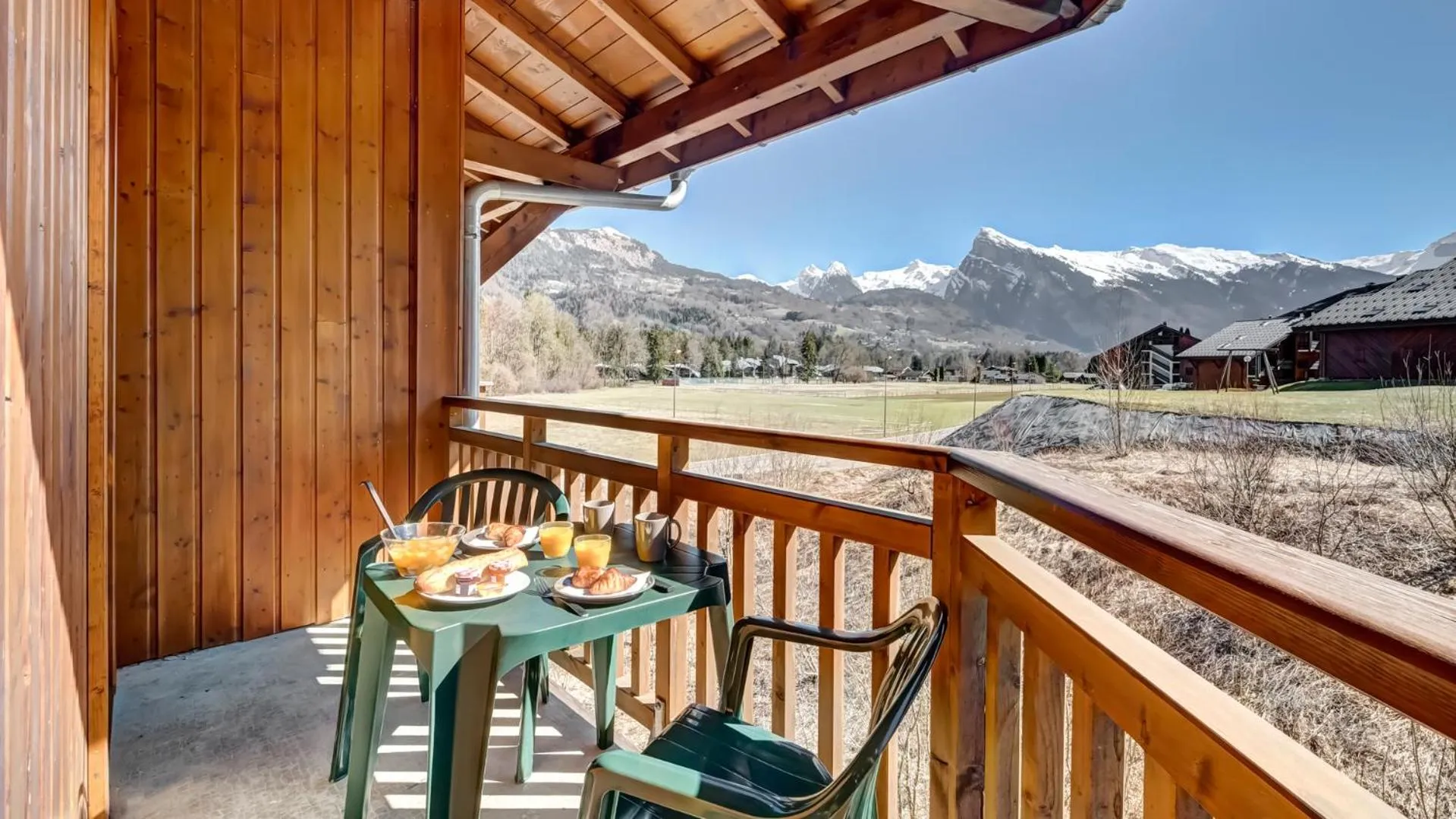 Balcony/Terrace in Vacancéole - Résidence Grand Massif