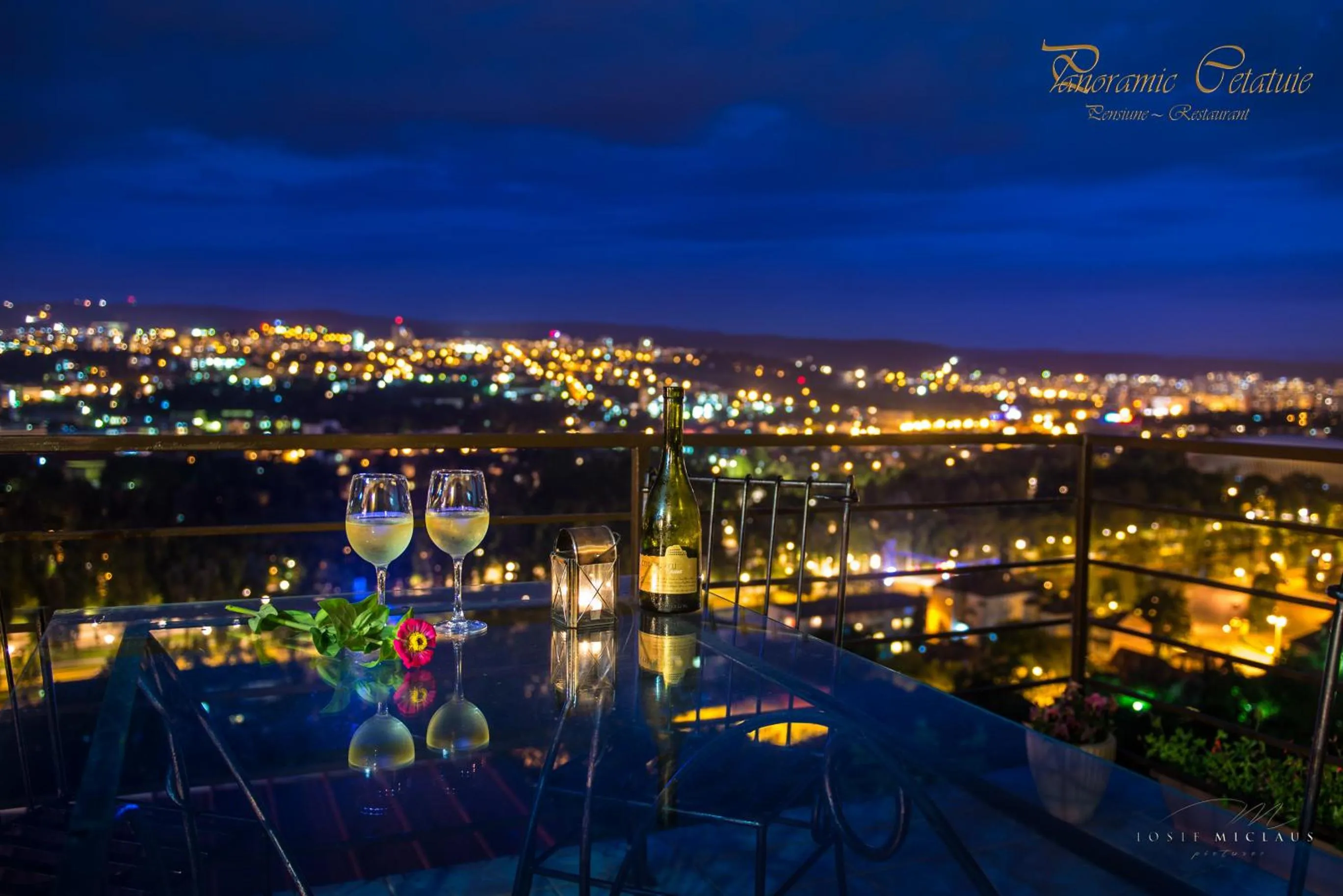 Bird's eye view in Panoramic Cetatuie