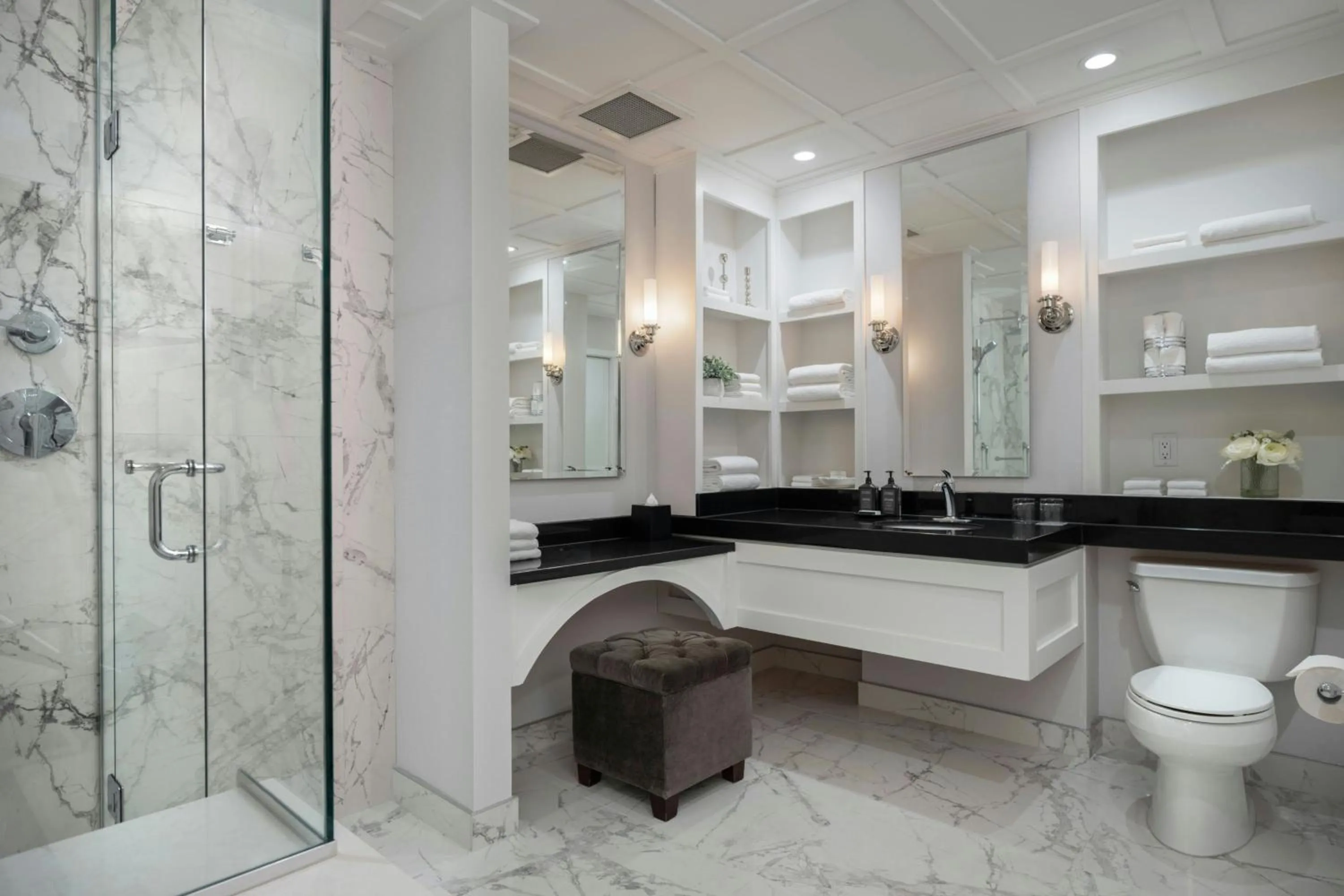 Bathroom in Sheraton Cavalier Saskatoon Hotel