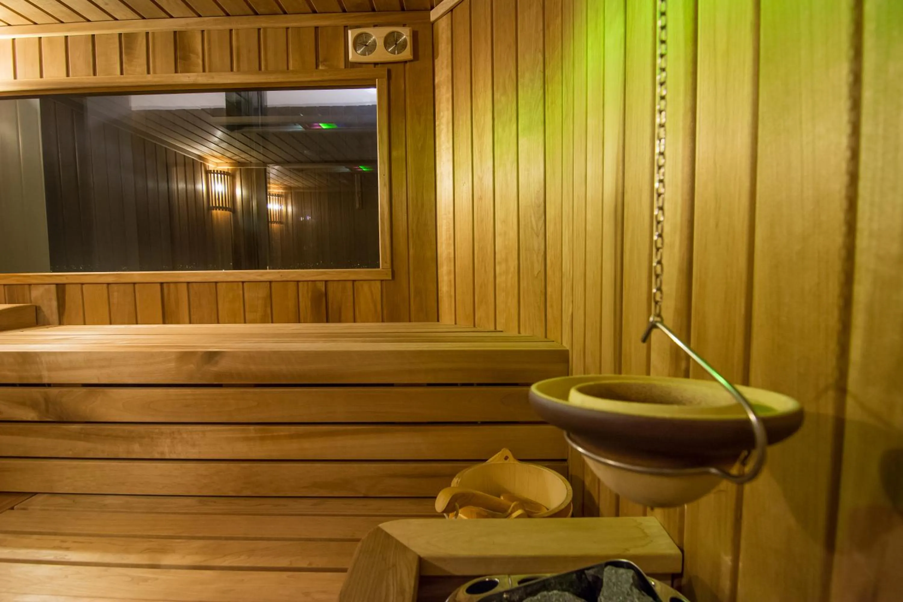 Sauna in Ramada by Wyndham Oradea