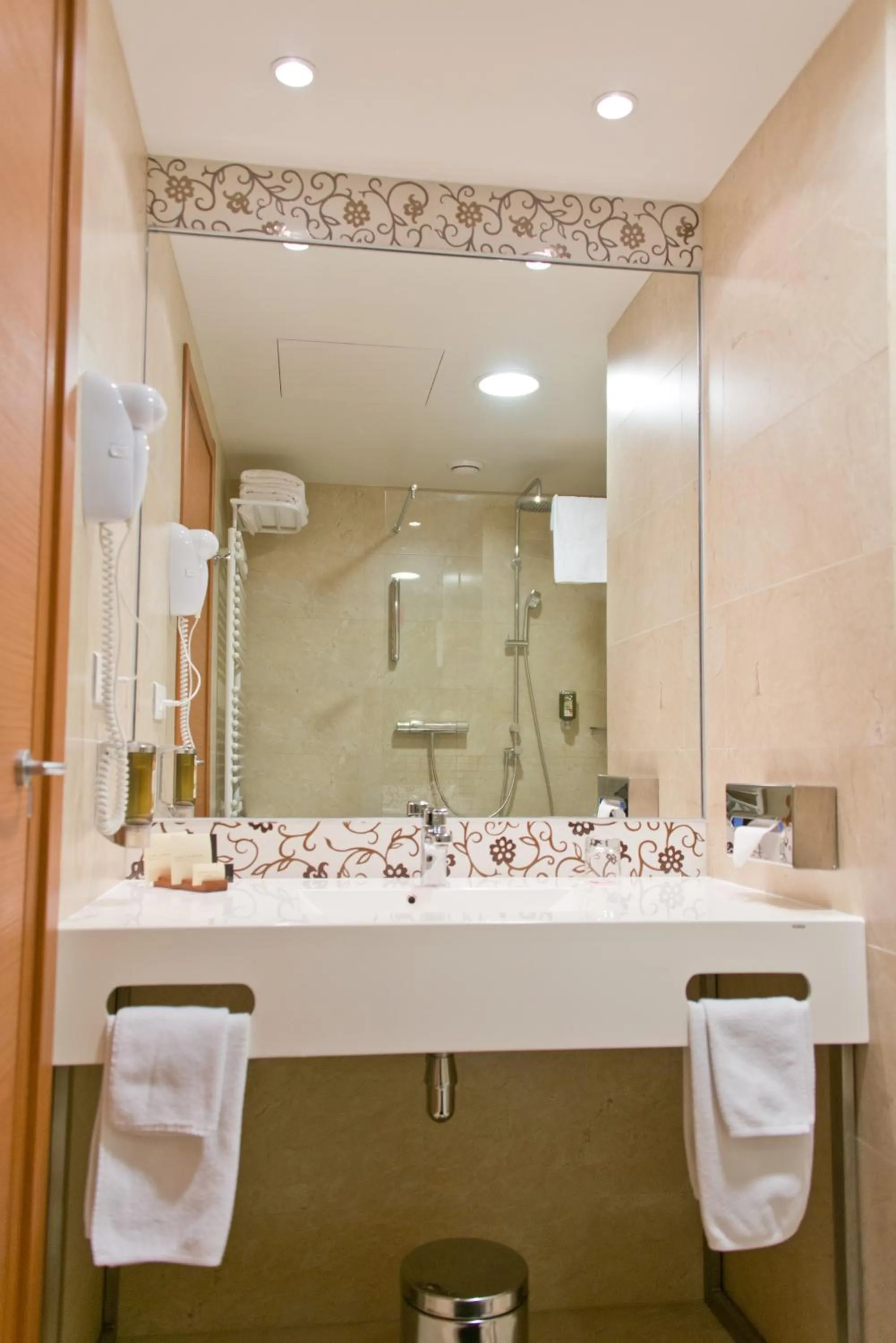 Shower in Ramada by Wyndham Oradea