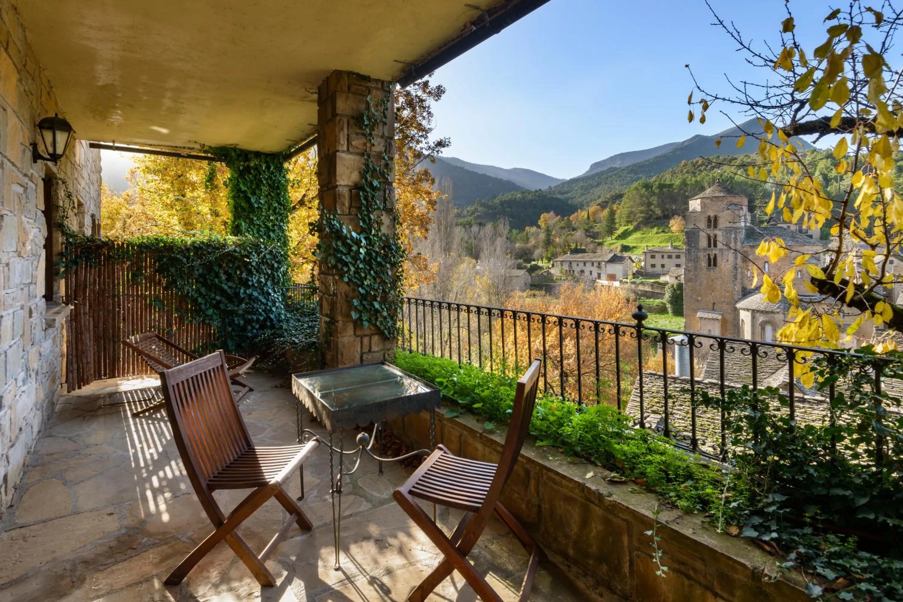 Natural landscape in Hotel Rural El Mirador de los Pirineos