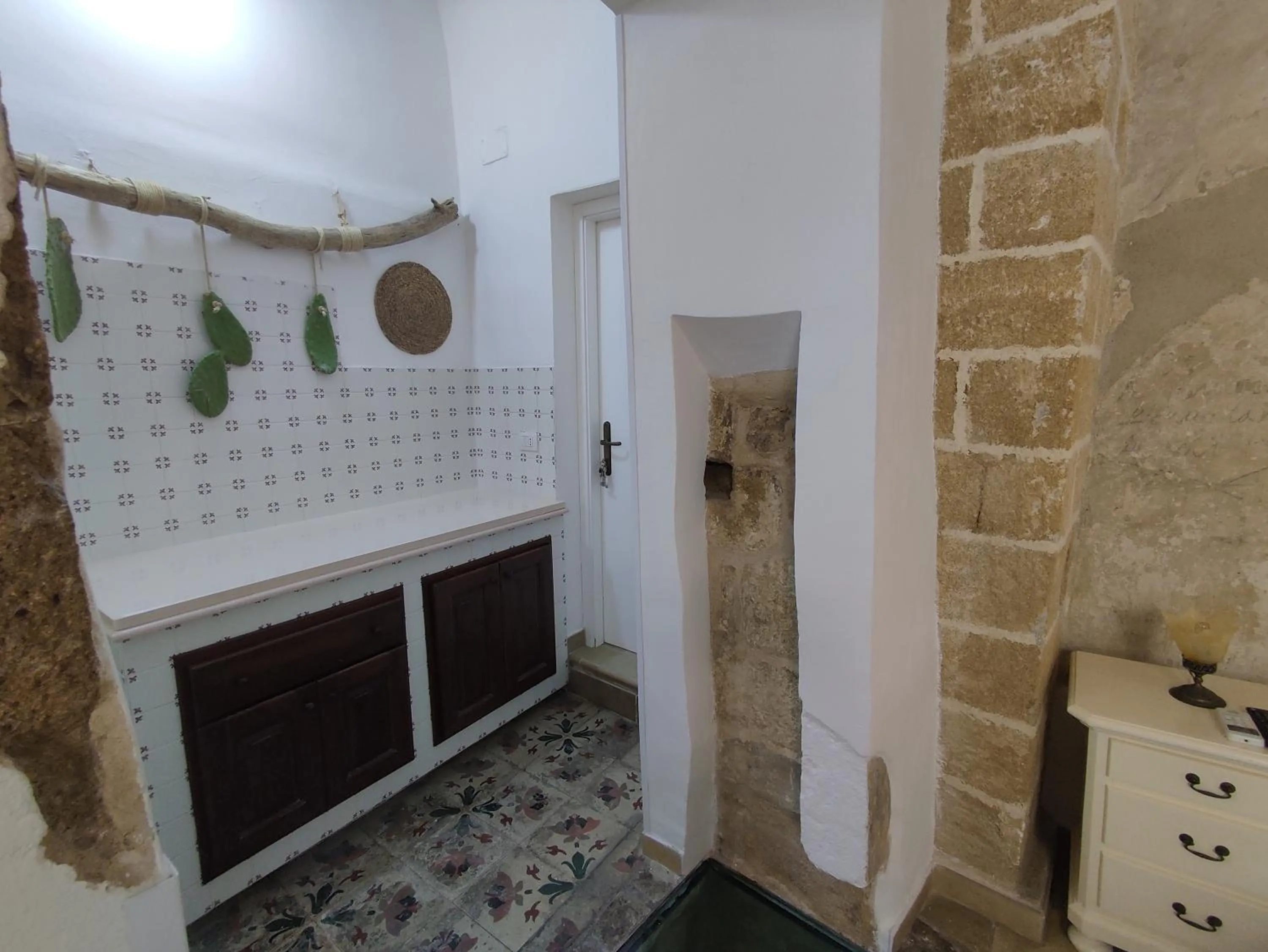 Decorative detail in B&B Punta Cutieri