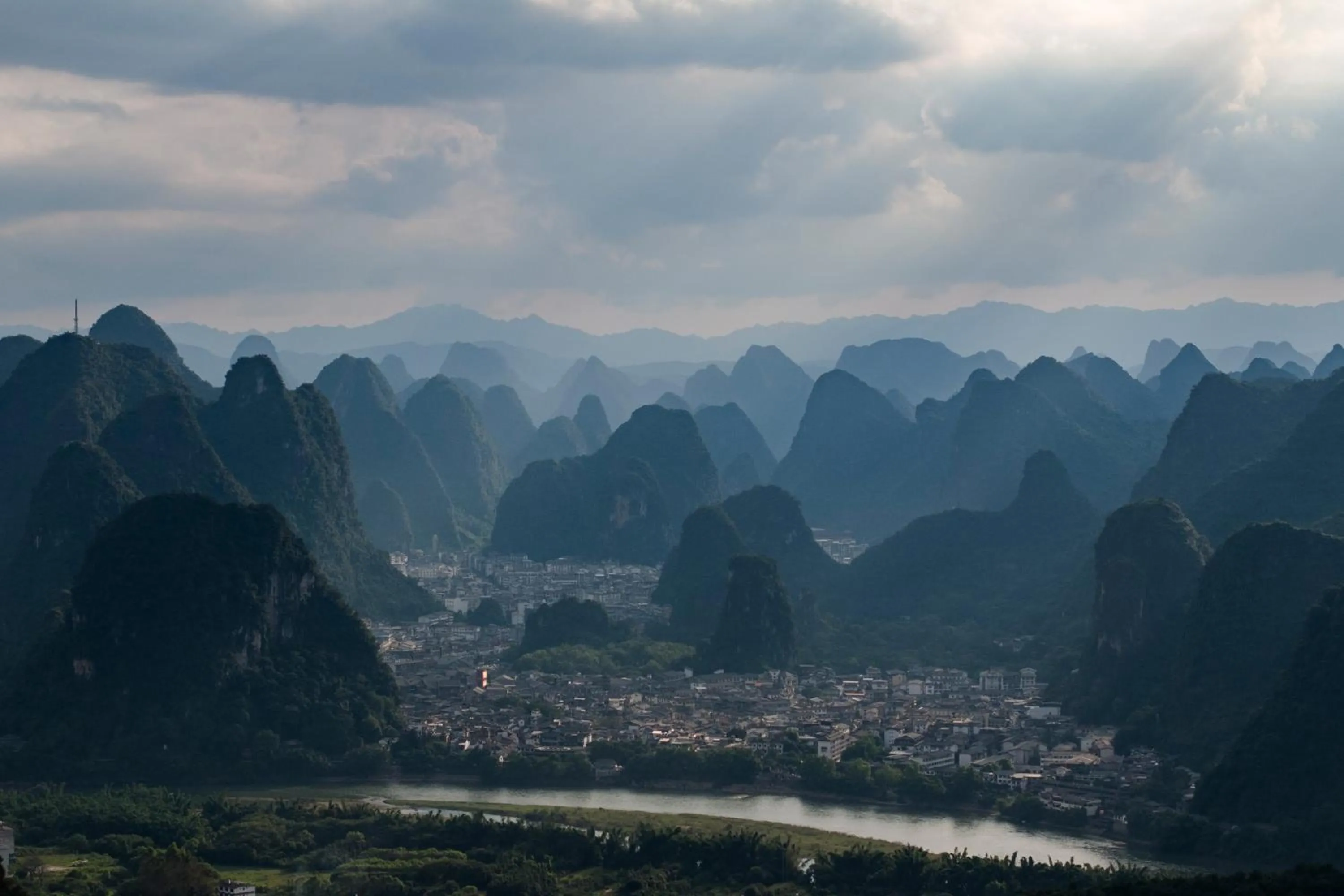 Natural landscape in Yangshuo Sugar House