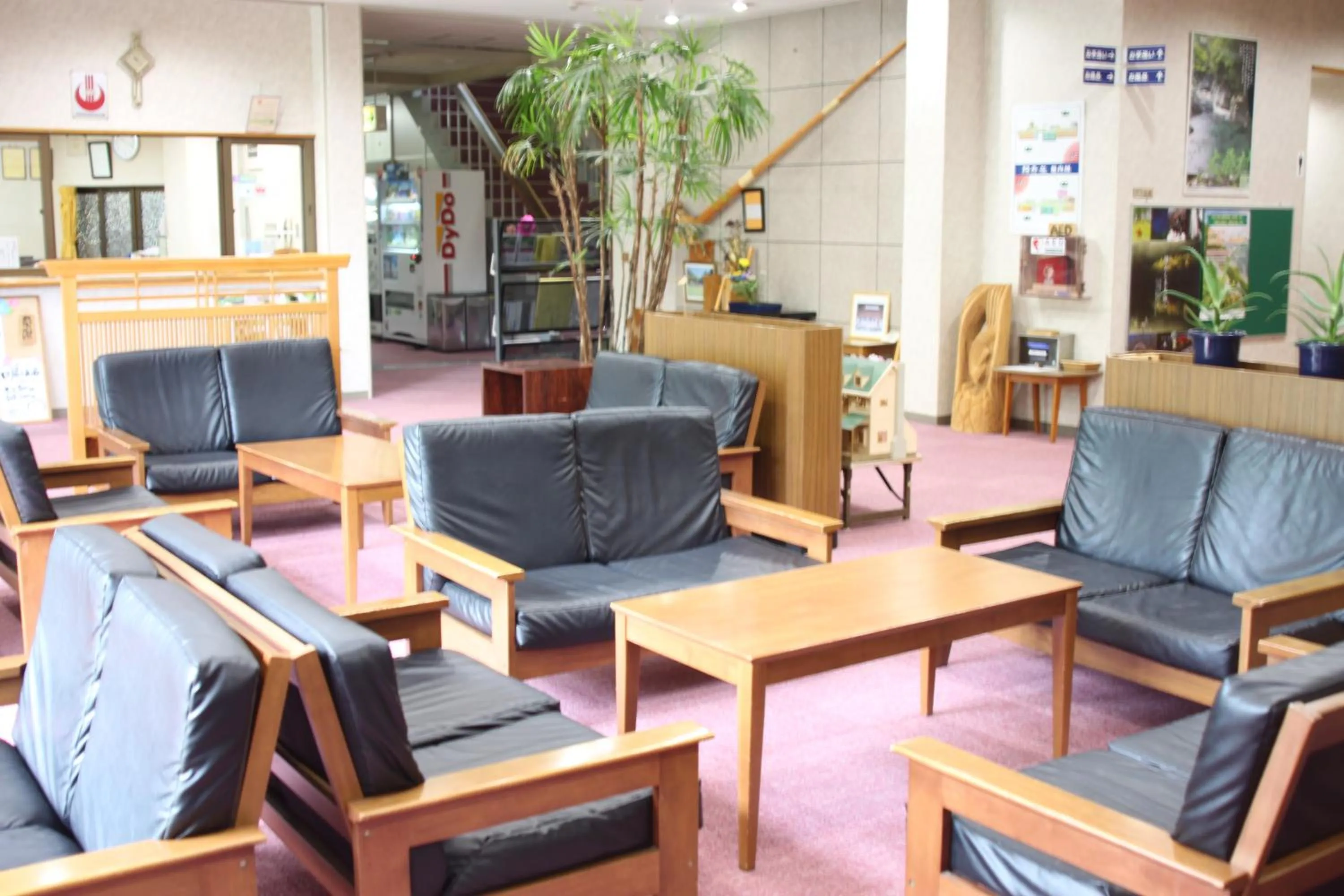 Lobby or reception in 阿寺温泉 フォレスパ木曽あてら荘