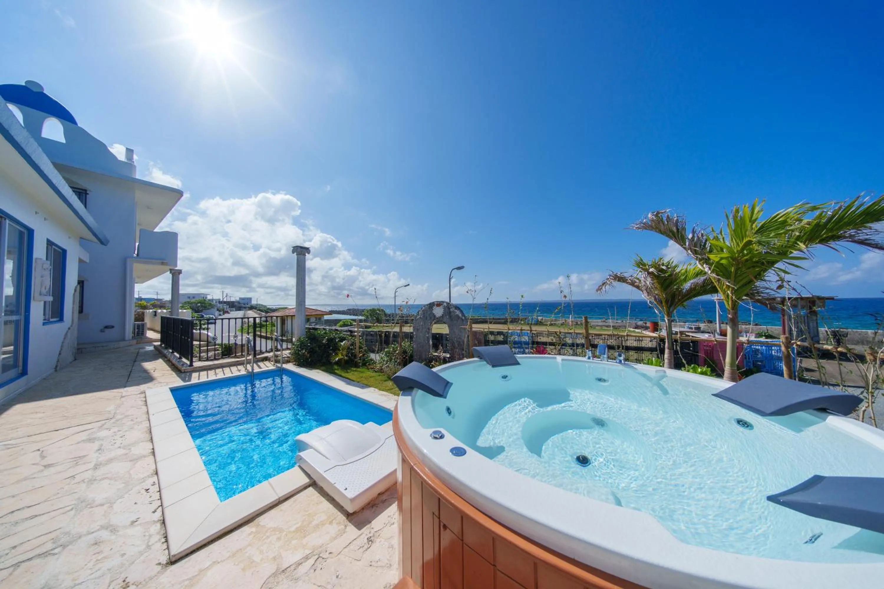 Property building in Crystal Villa ikema