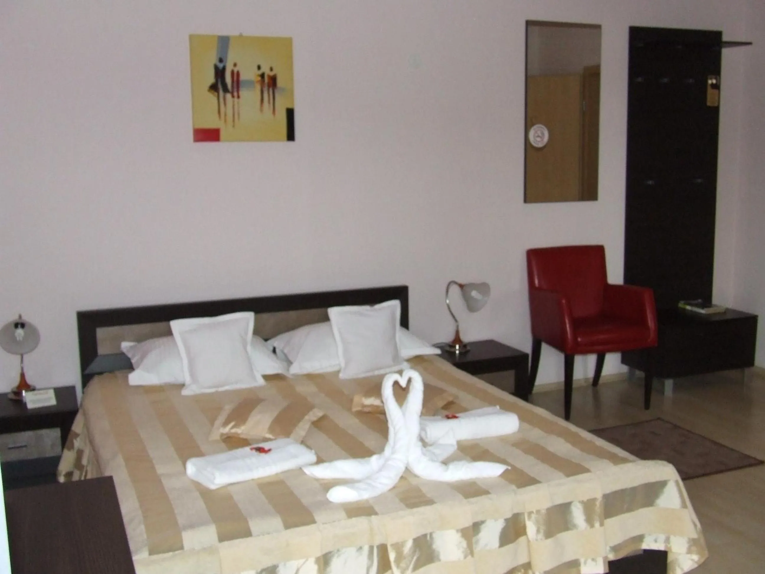 Bedroom, Bed in Pensiunea Caramell