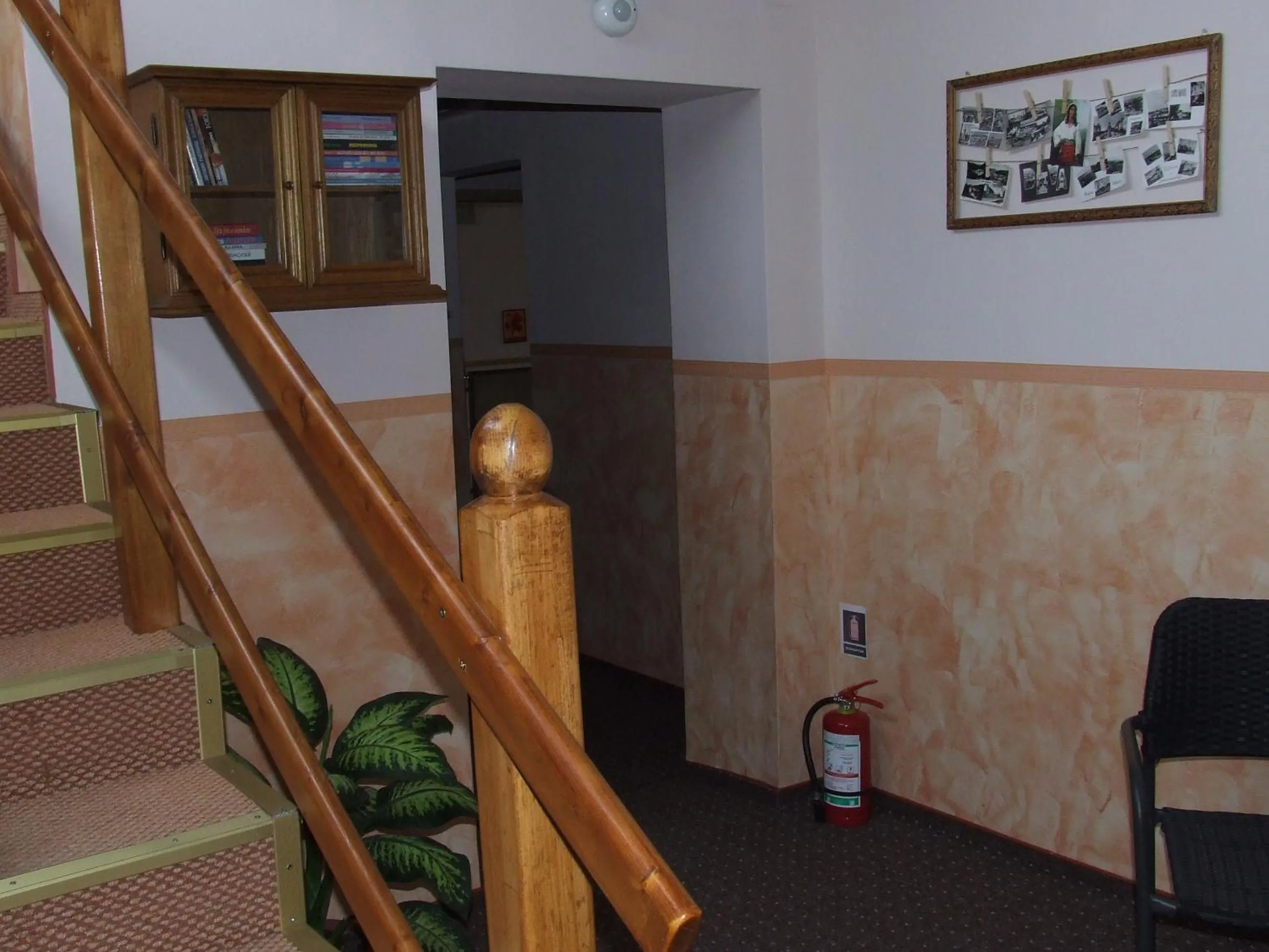 Decorative detail in Pensiunea Caramell