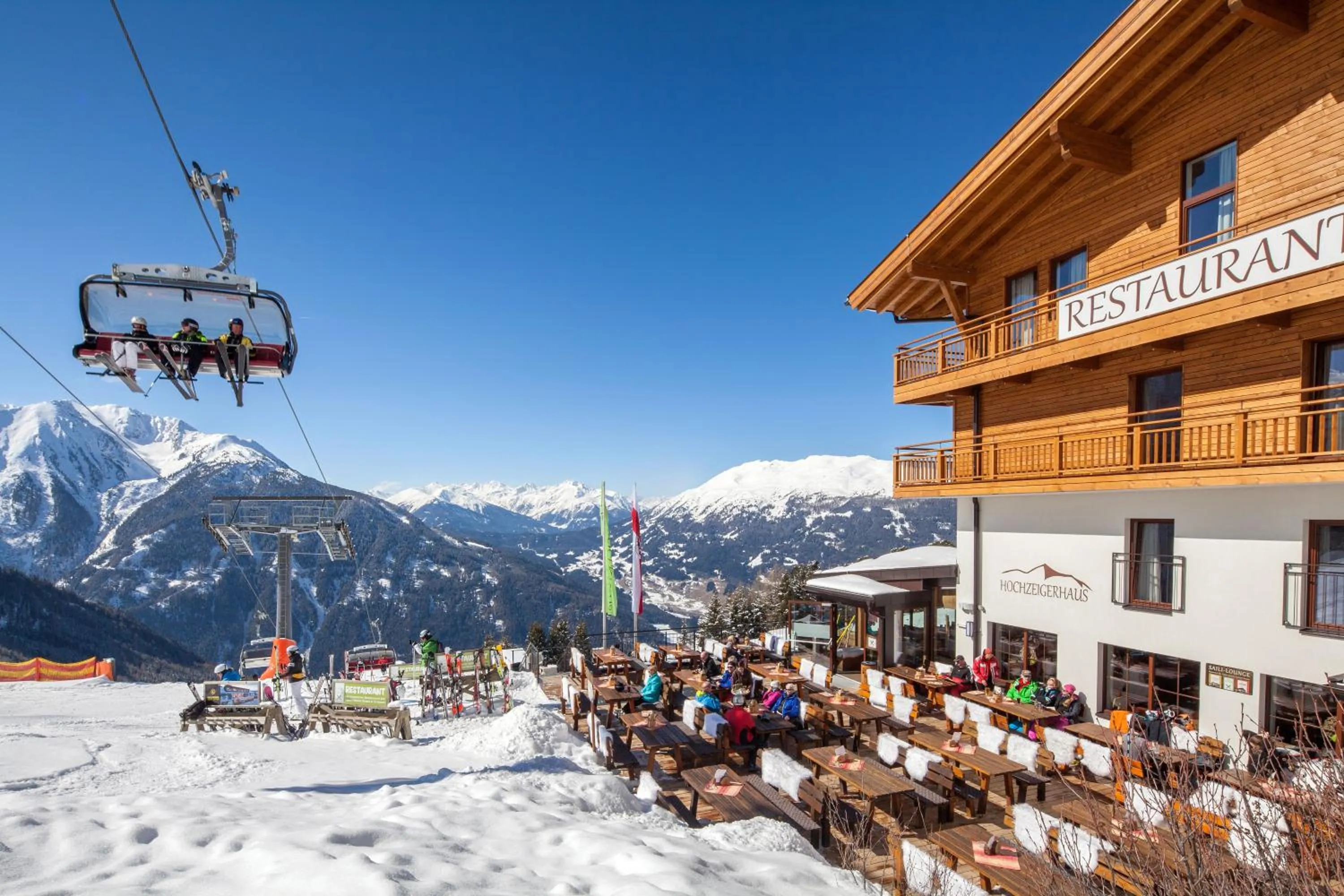 Winter in Berggasthof Hochzeigerhaus