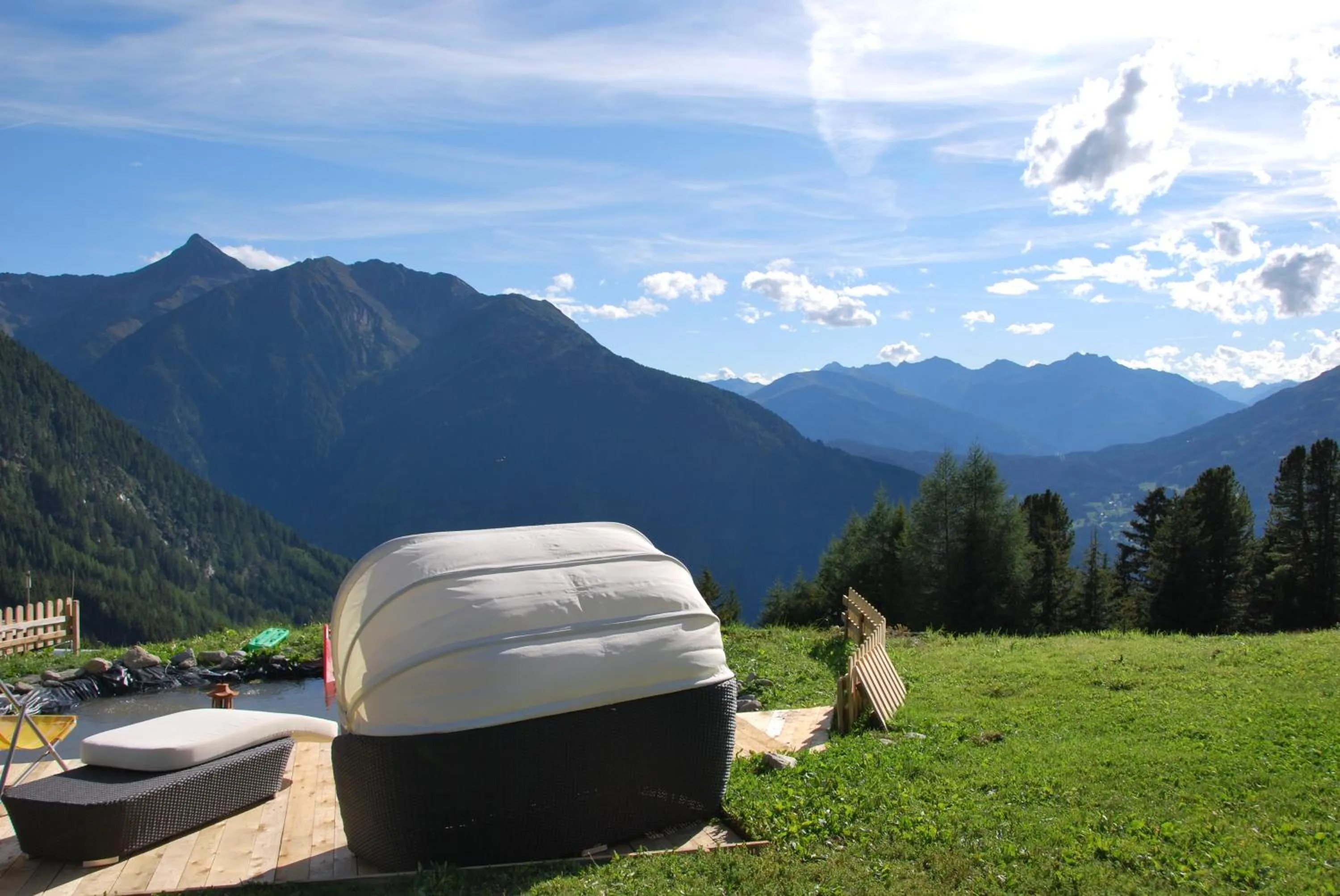 Mountain view in Berggasthof Hochzeigerhaus