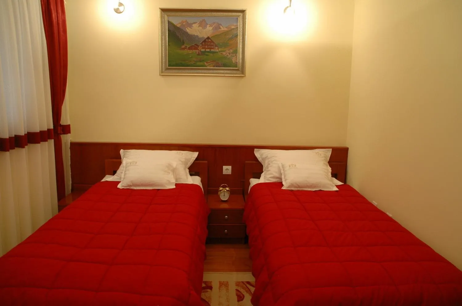 Bed in Hotel Tehnograd