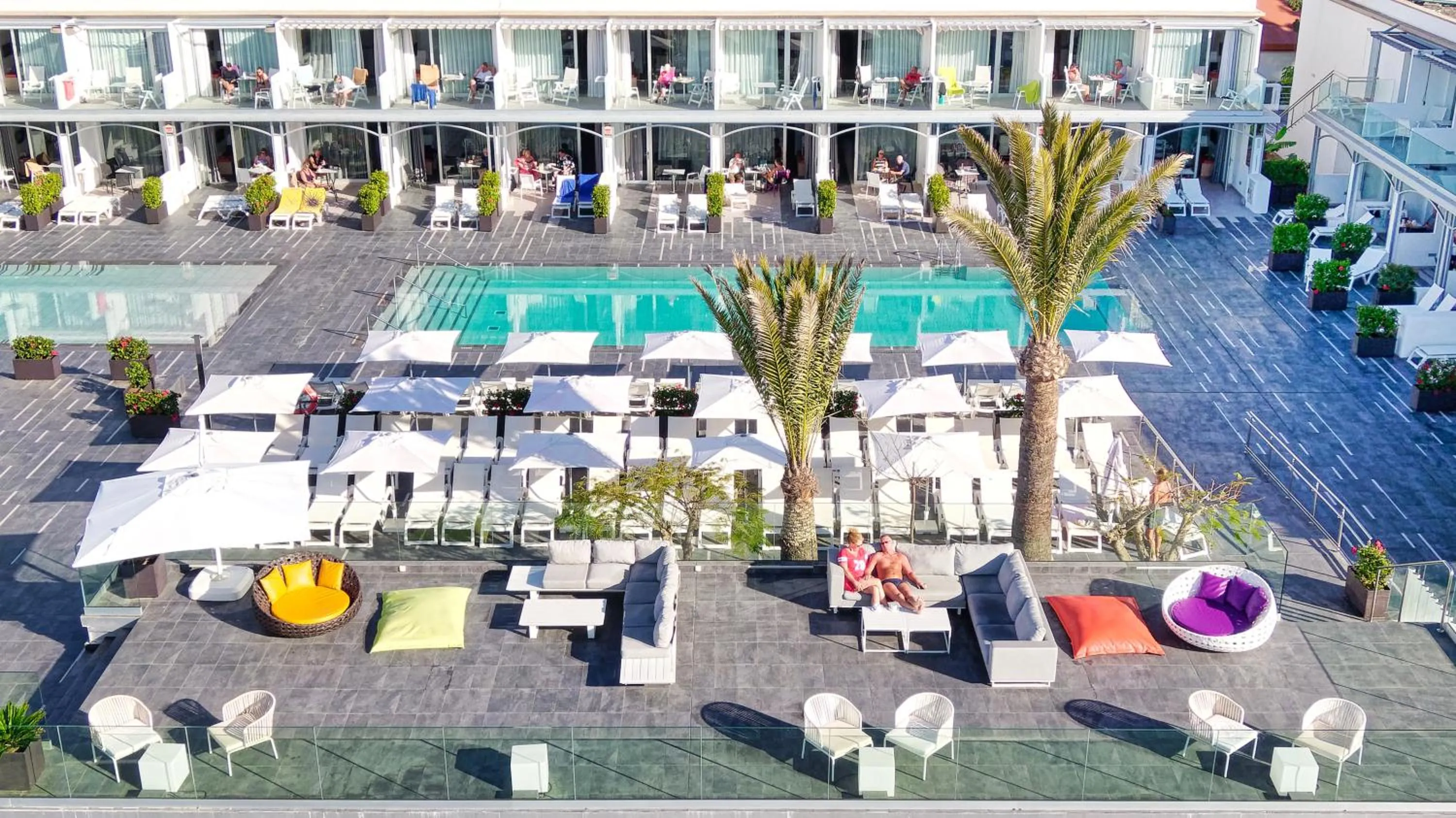 Pool view in Ura Lara Adults Only