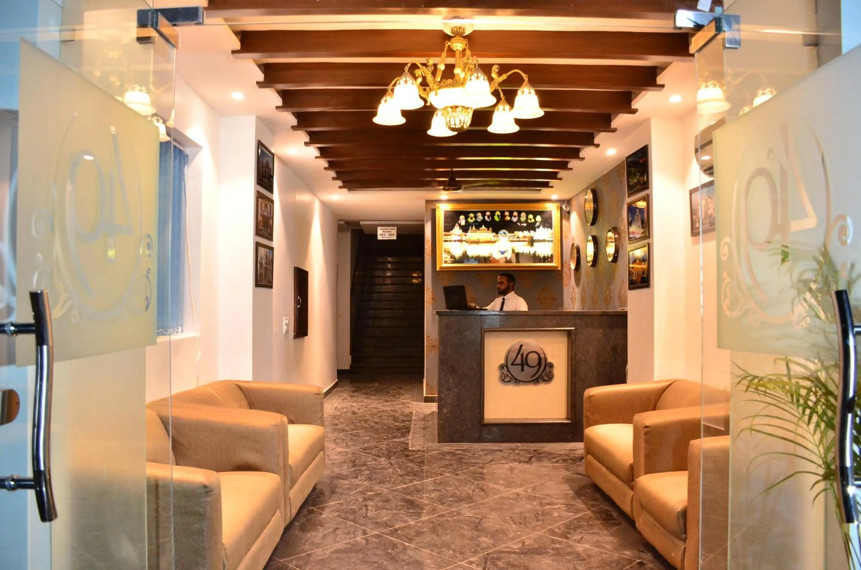 Lobby or reception in Hotel 49