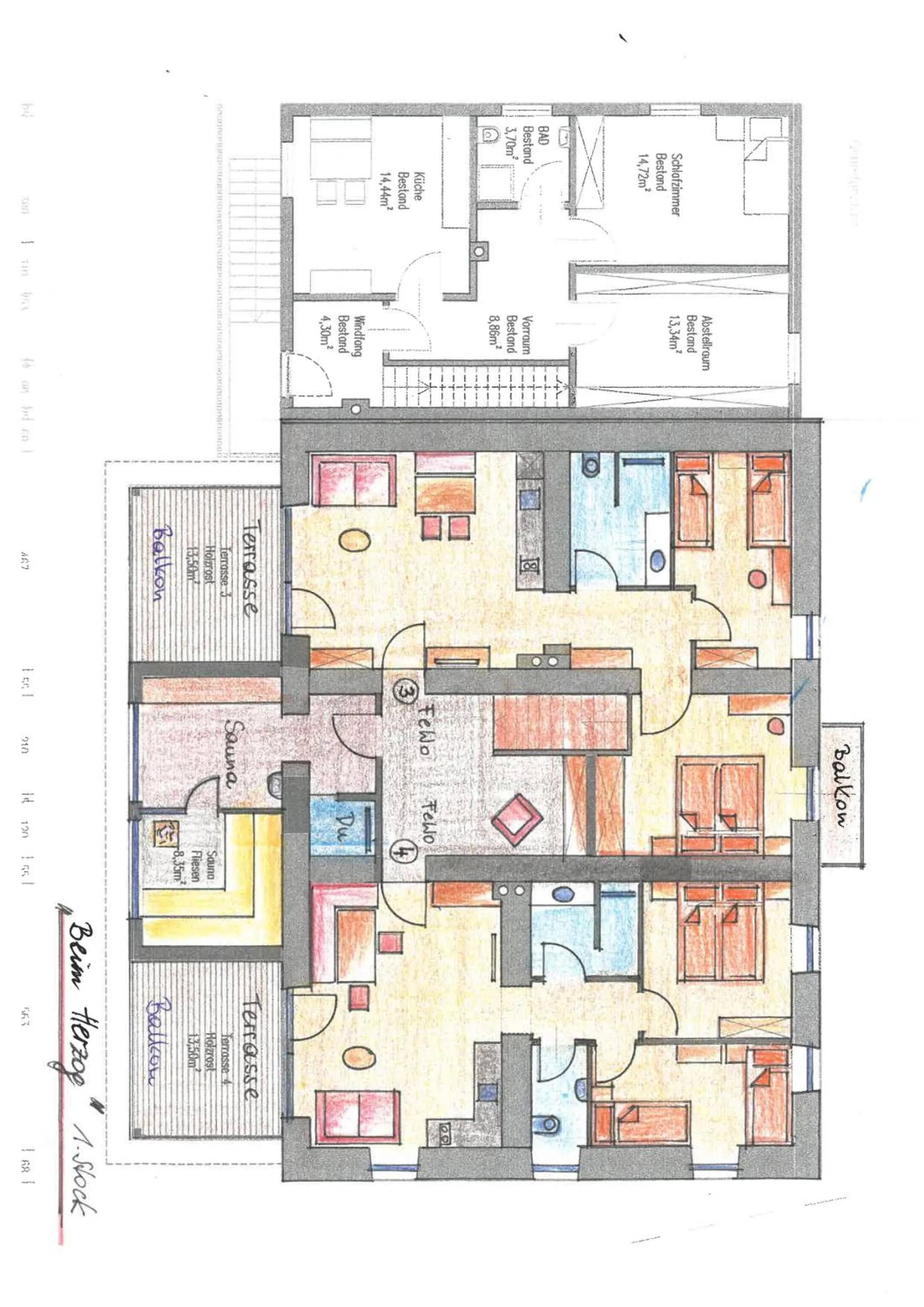 Decorative detail in Hotel Brunnwirt