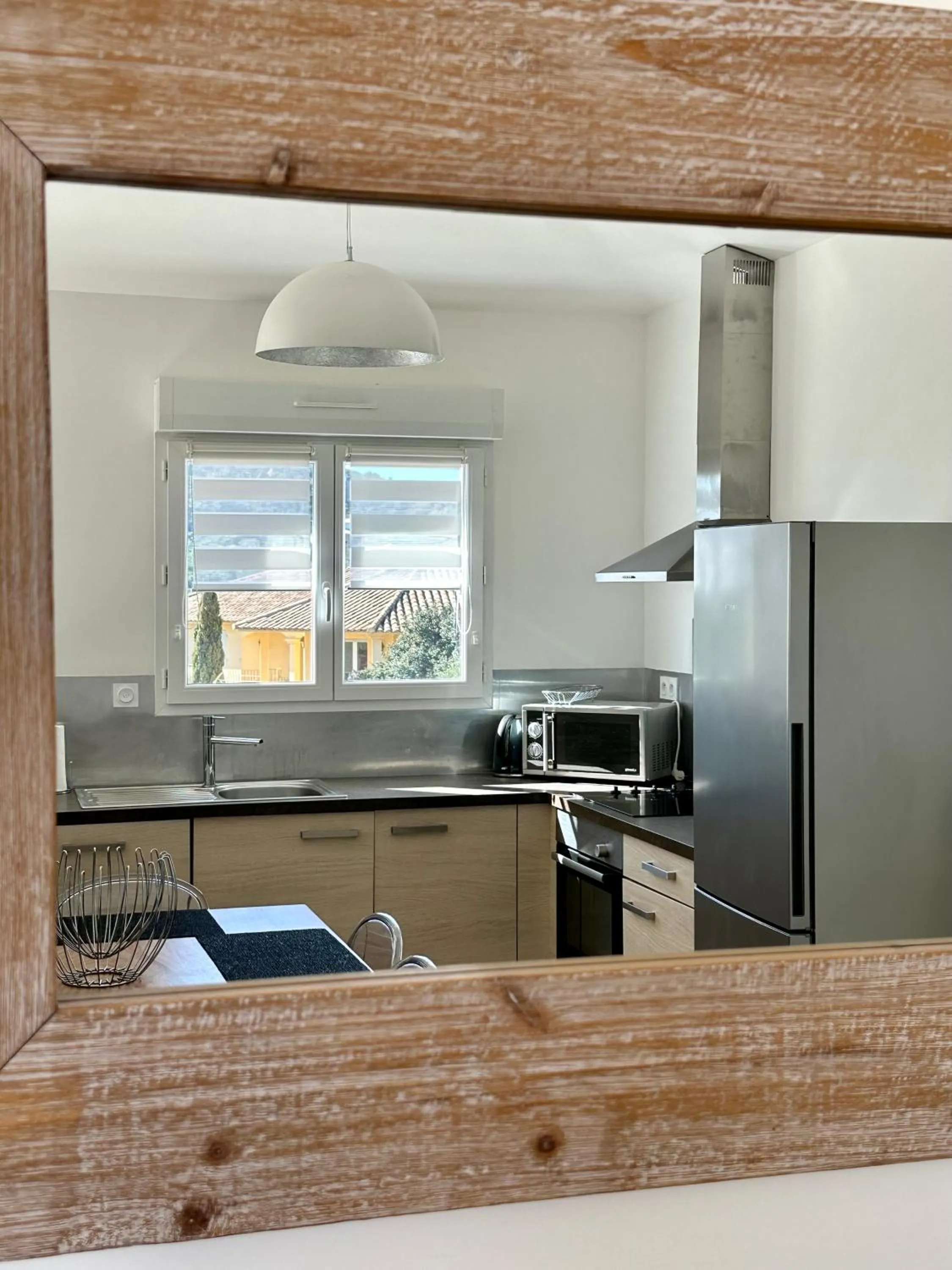 Kitchen or kitchenette in Residence Casa Di Paoli
