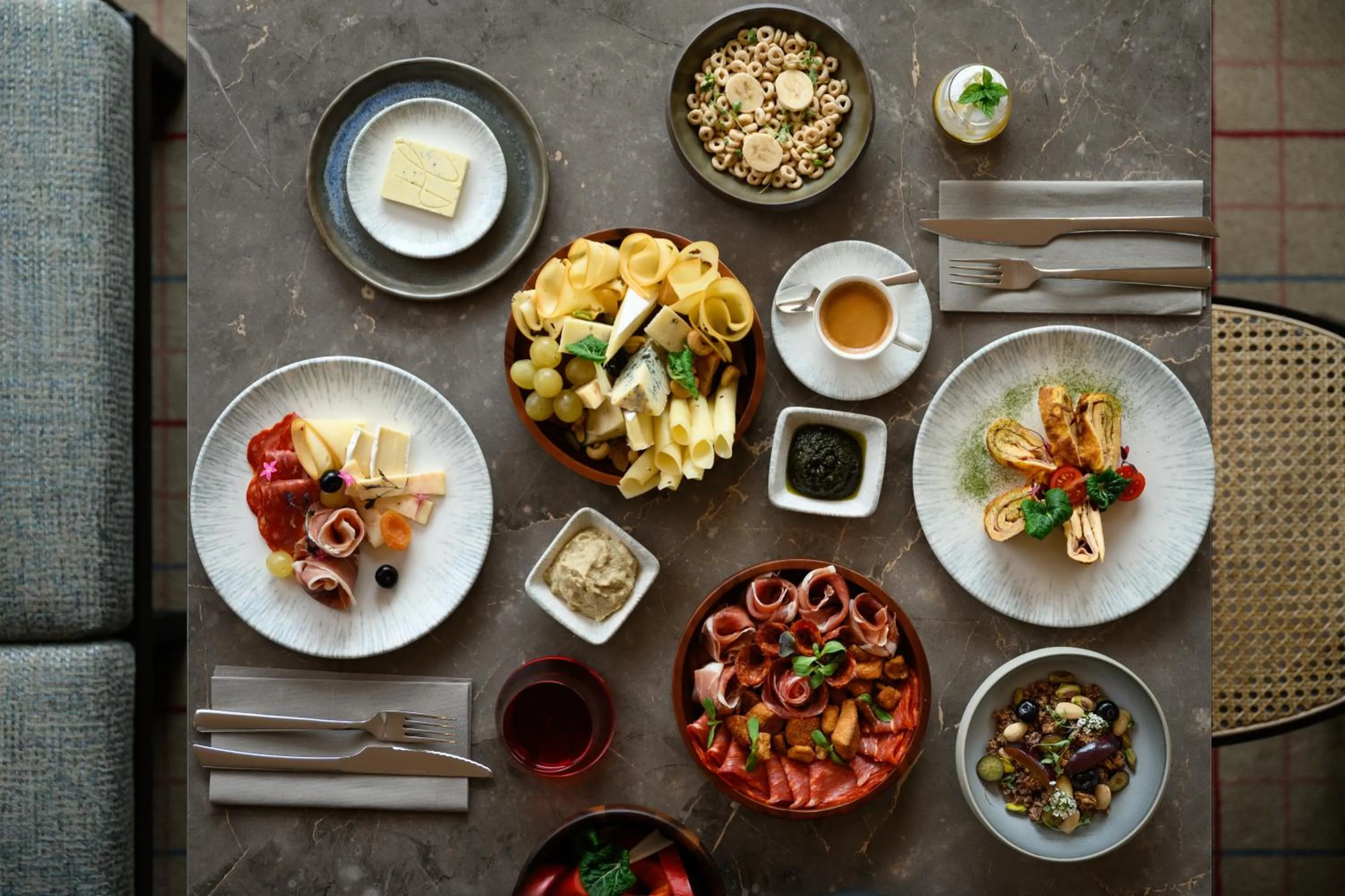 Food in Hotel Lycium Debrecen - Handwritten Collection