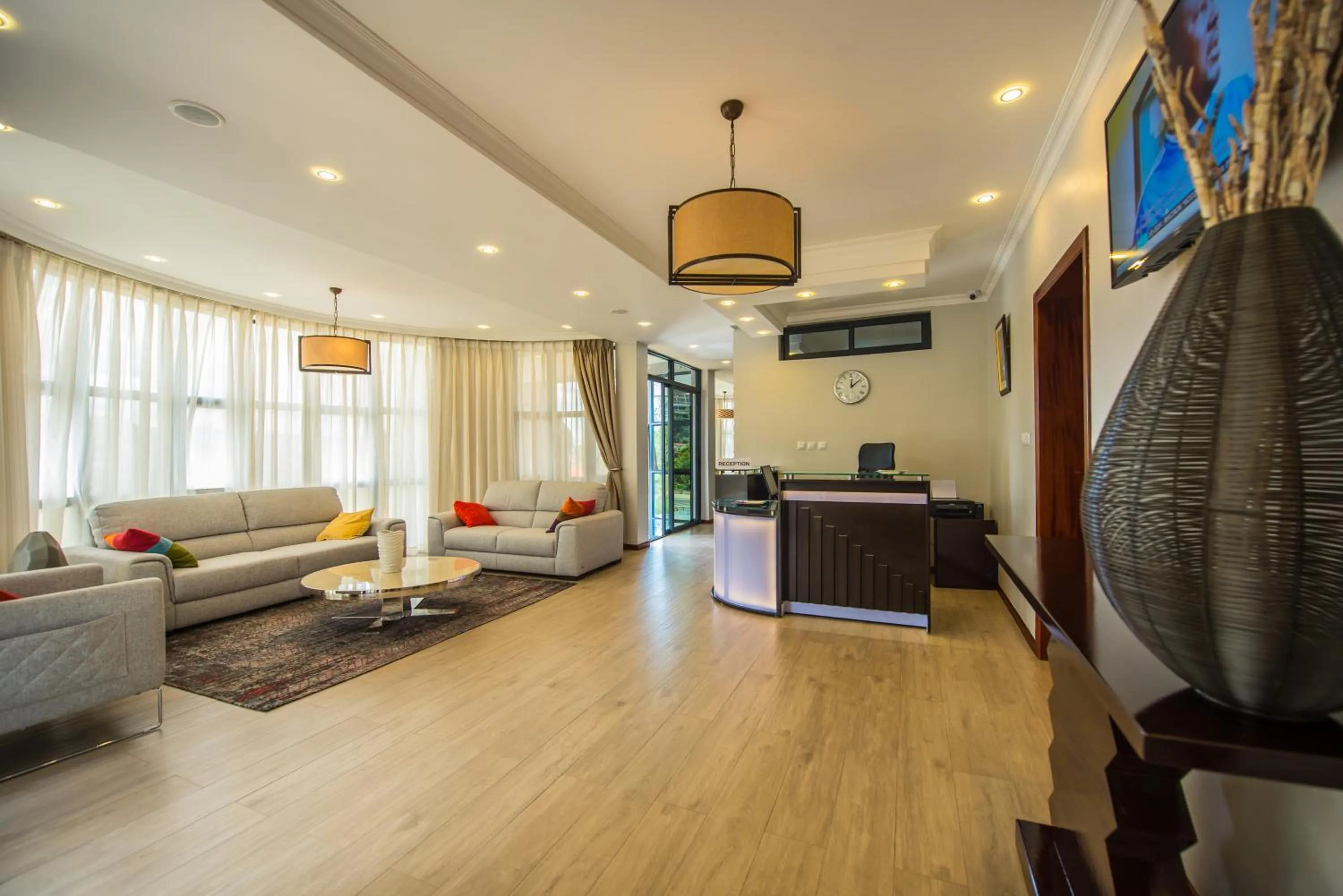 Lobby or reception in The Court Boutique Hotel