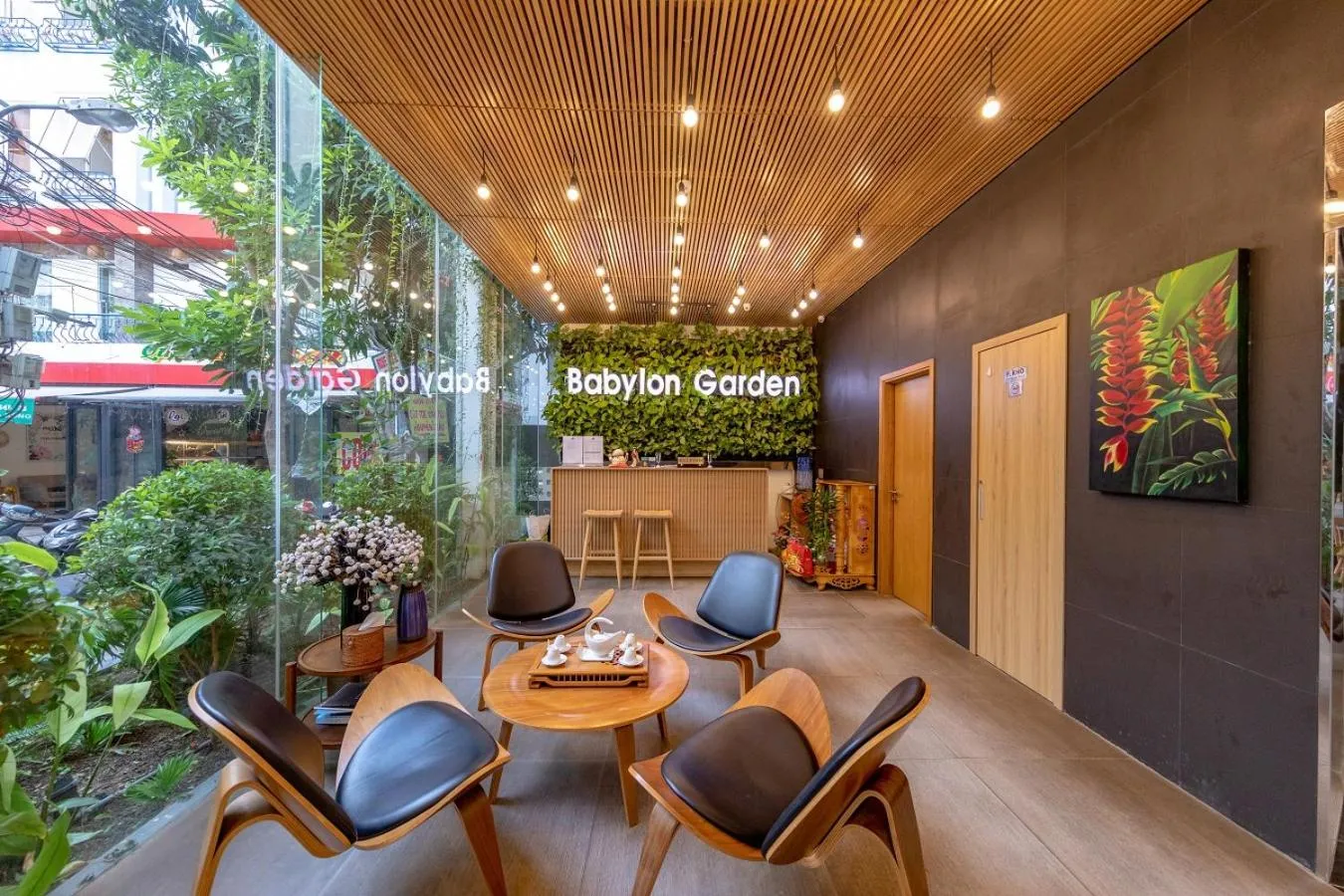 Lobby or reception in Babylon Garden Da Nang