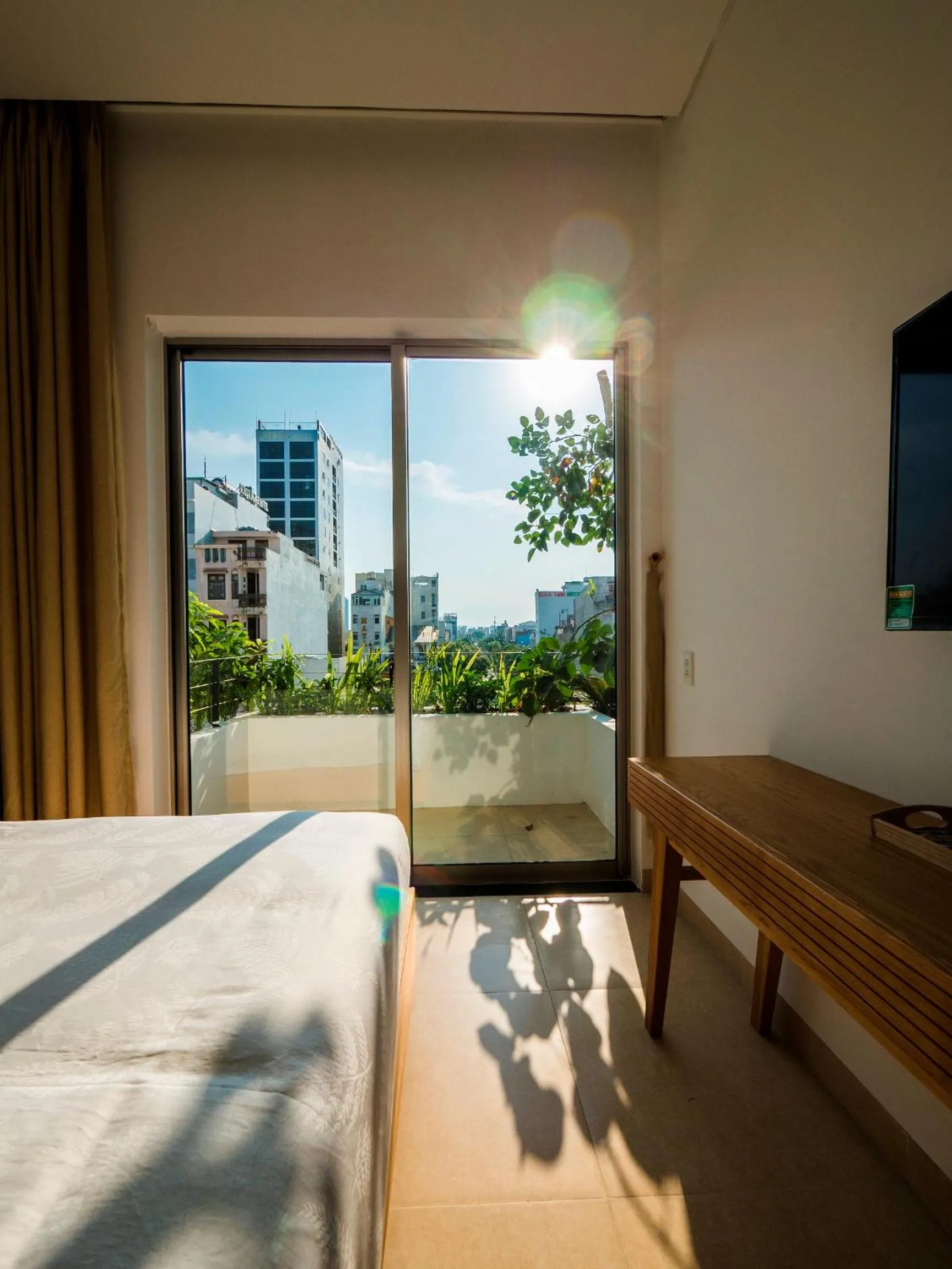 Balcony/Terrace, Bed in Babylon Garden Da Nang