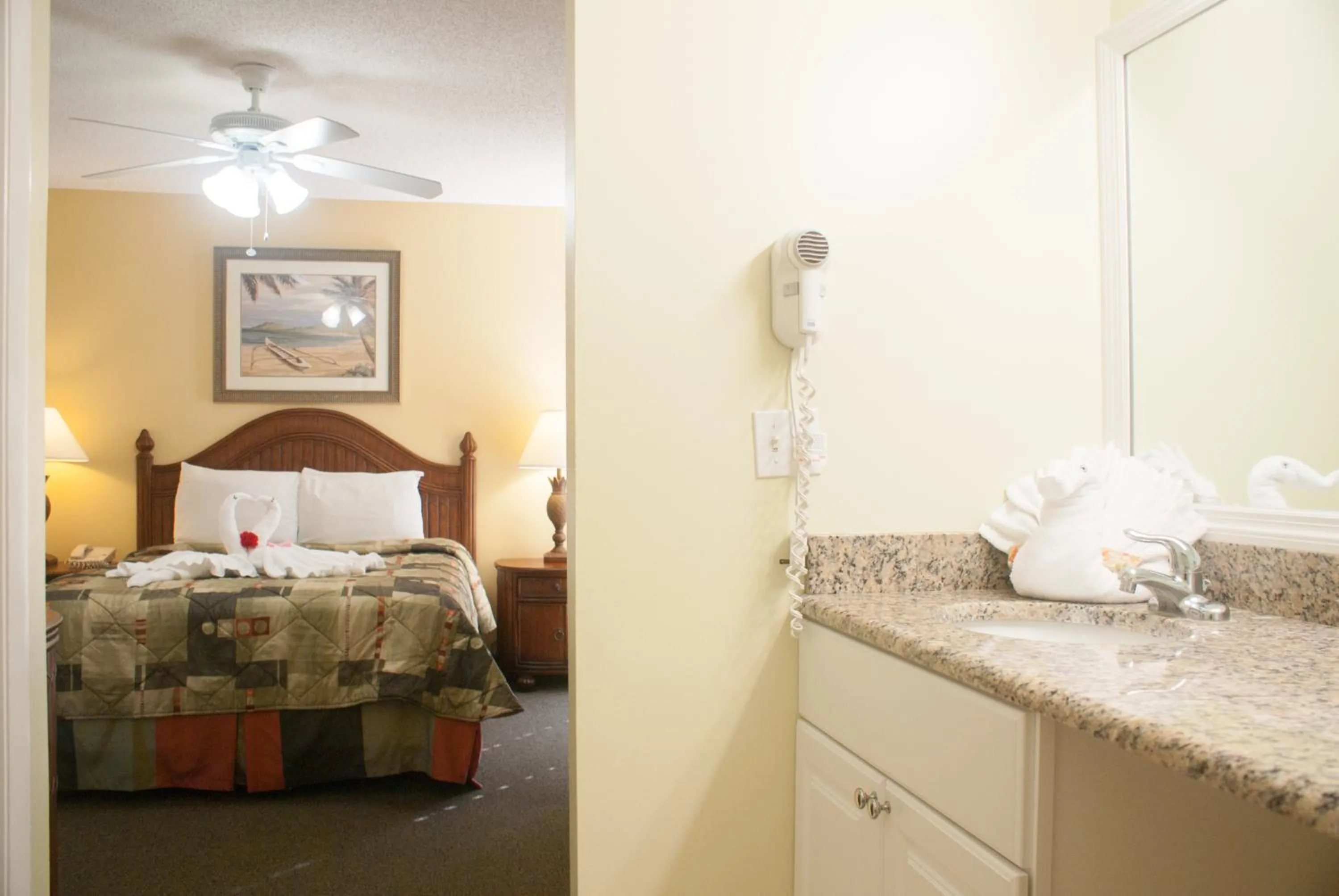 Bedroom, Bed in Villas at Fortune Place