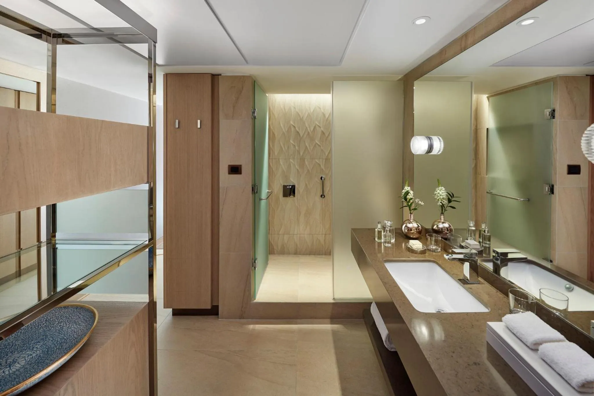 Bathroom in Mandarin Oriental, Santiago