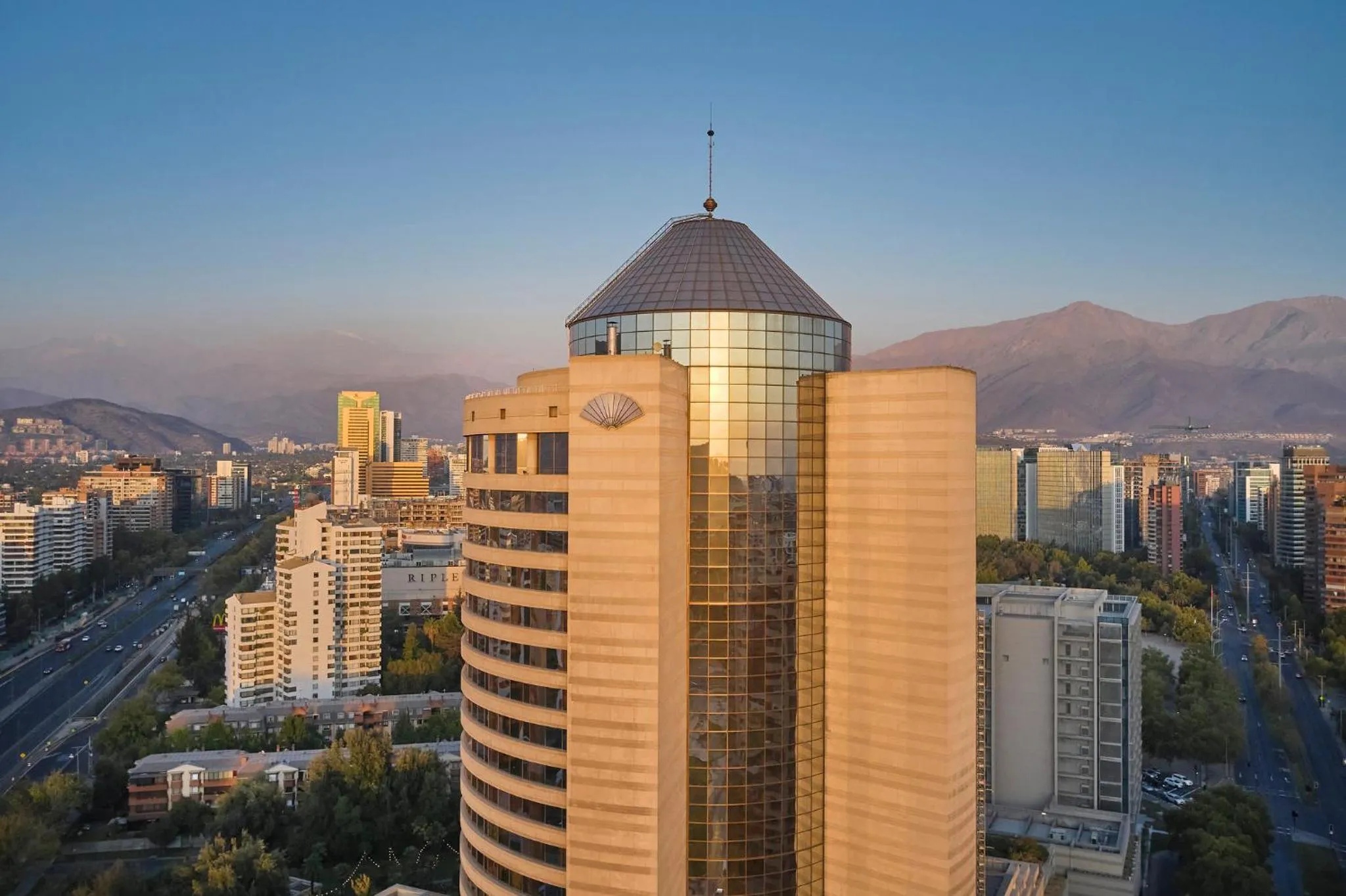 Property building in Mandarin Oriental, Santiago
